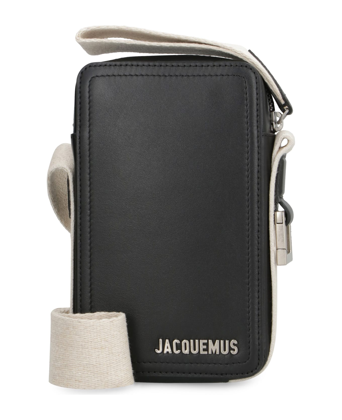 Jacquemus La Cuerda Vertical Shoulder Bag - black