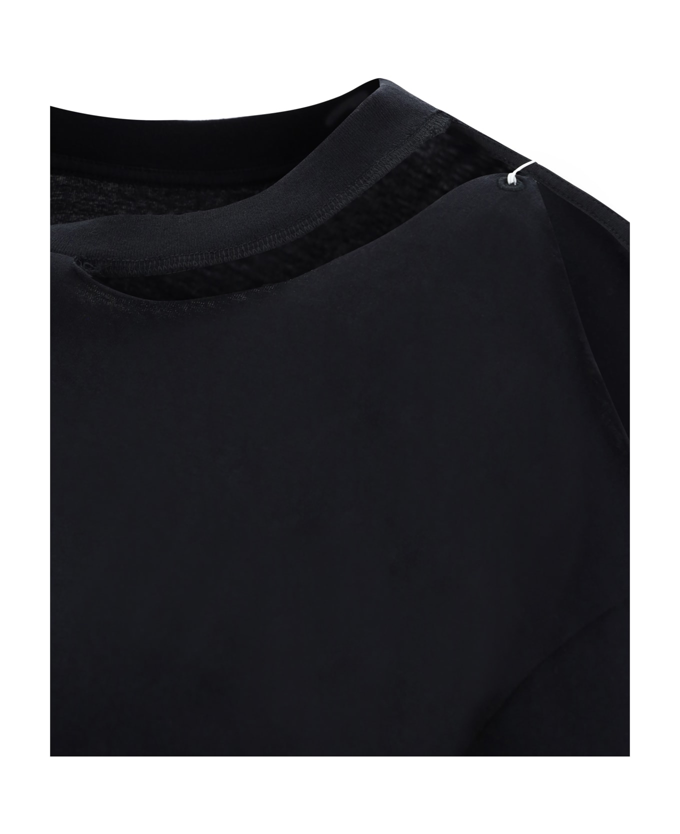 MM6 Maison Margiela Cut-out Detail Plain T-shirt - 900 Tシャツ
