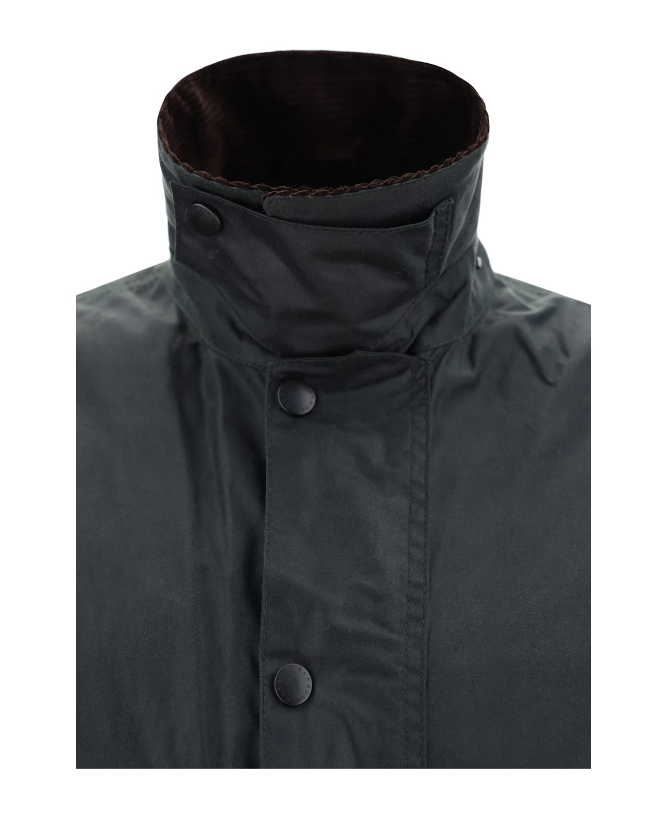 Barbour Border Wax Jacket - Sage