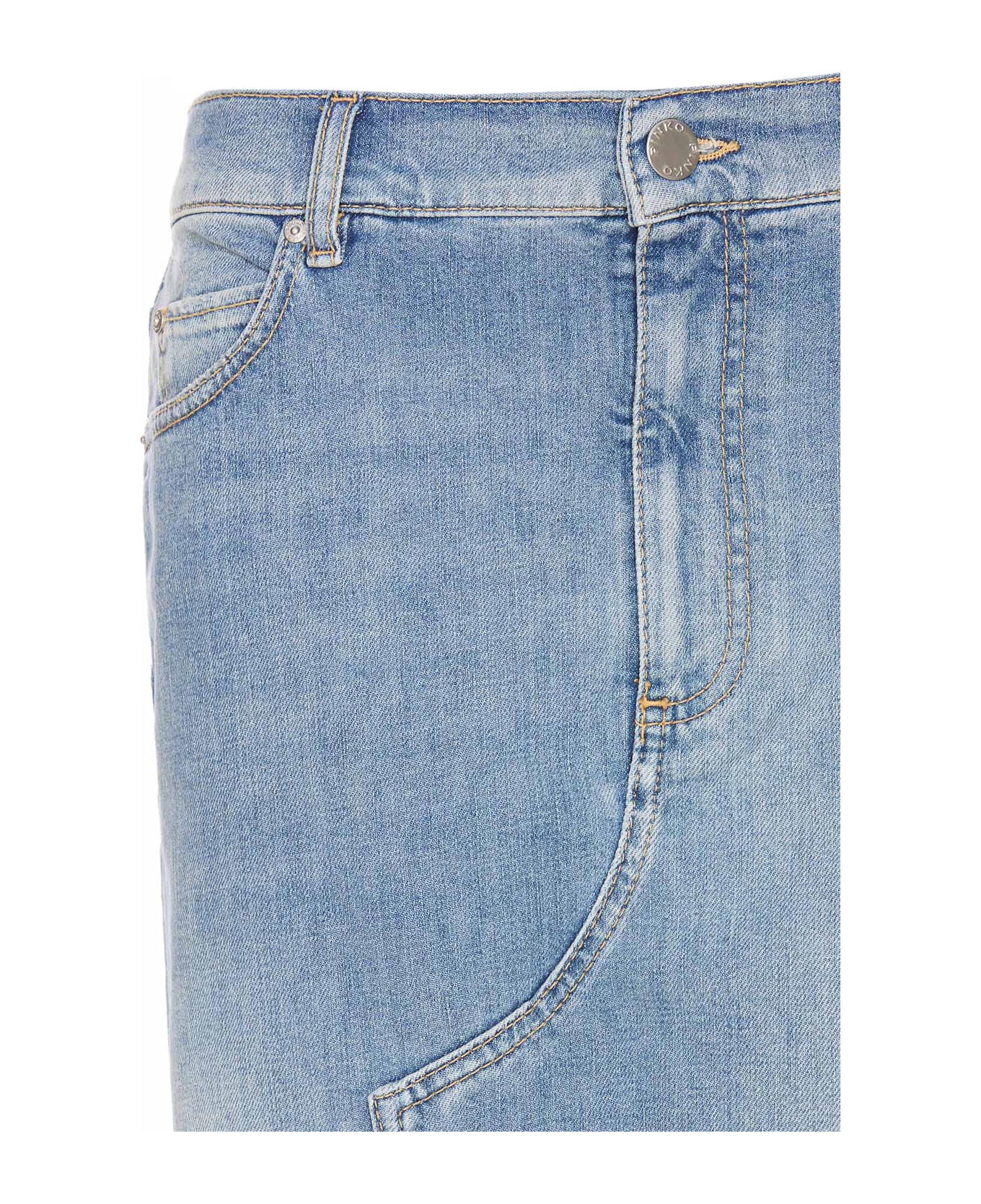 Pinko Il Cairo Denim Skirt - Denim