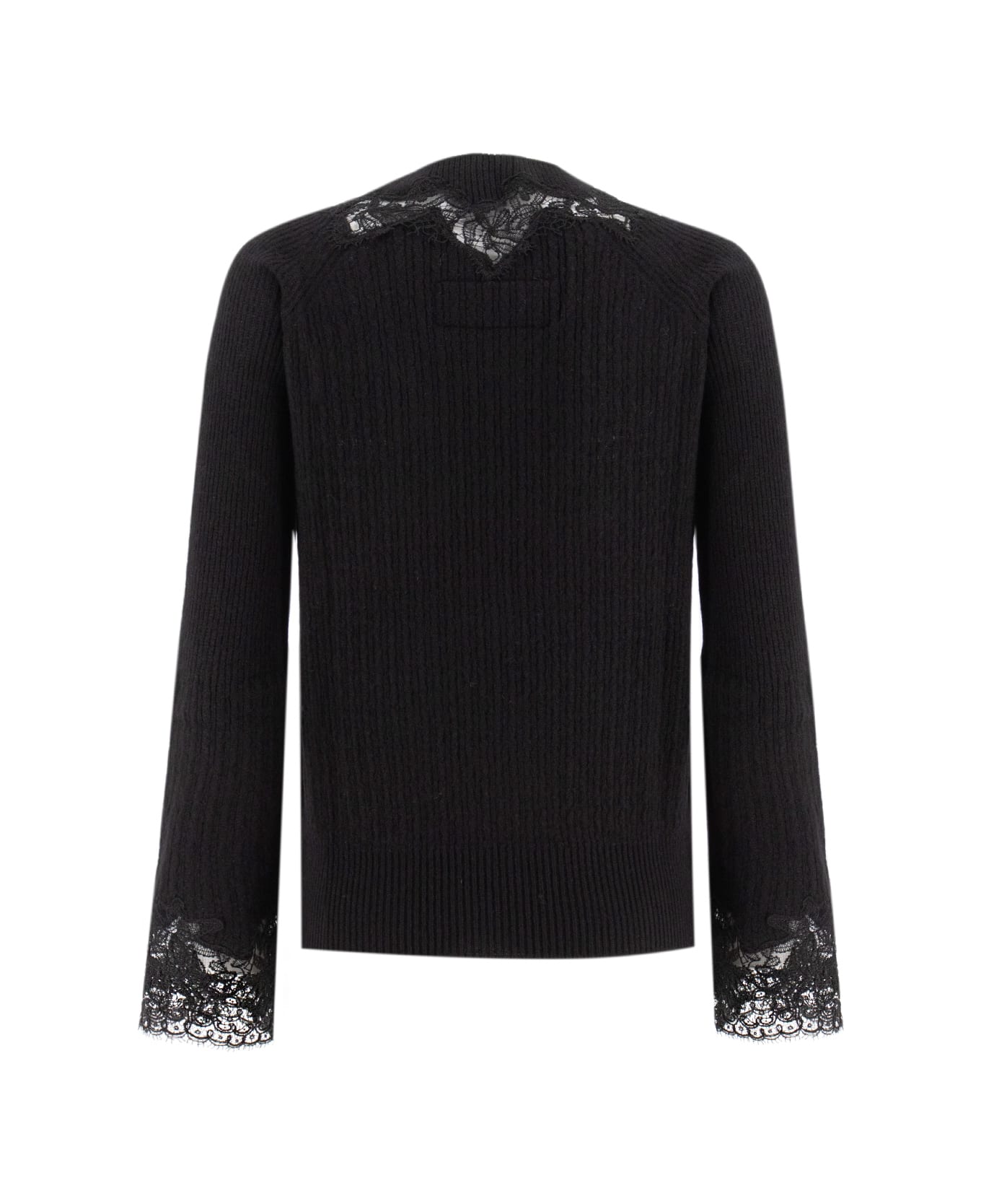 Ermanno Scervino Sweater - BLACK