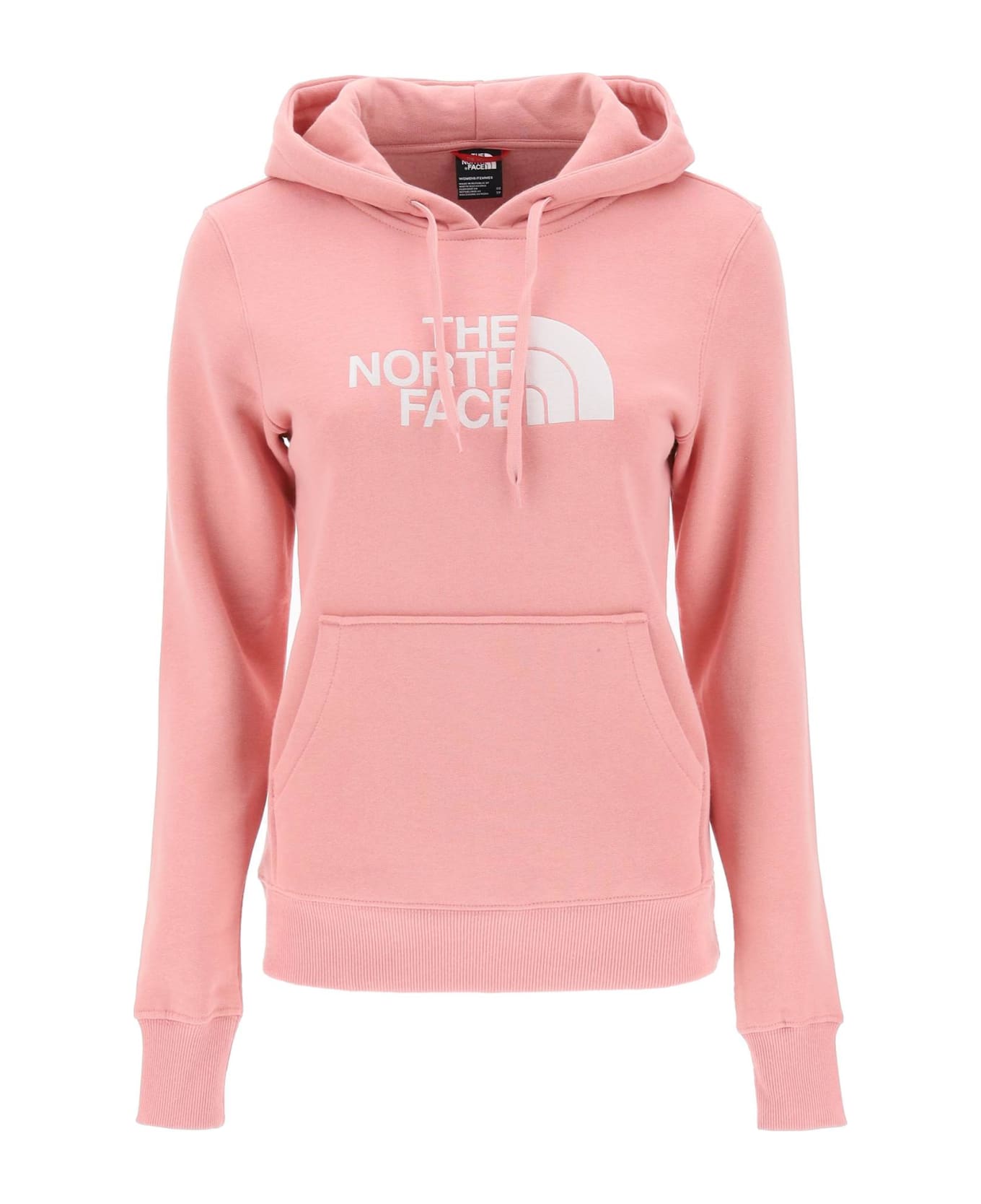 The North Face 'drew Peak' Hoodie With Logo Embroidery - SHADY ROSE (Pink)