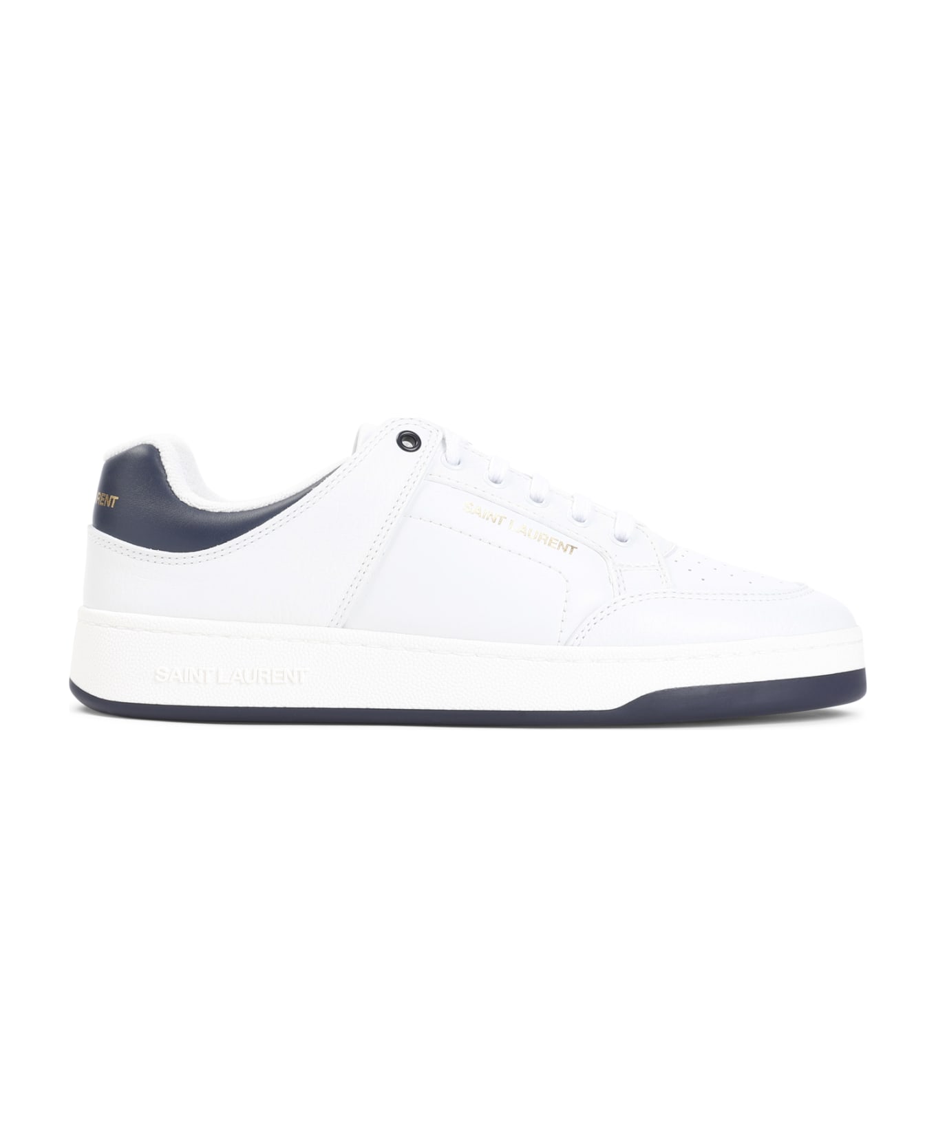 Saint Laurent Sl/61 Lace-up Sneakers - Bla Opt Bla Opt Nort