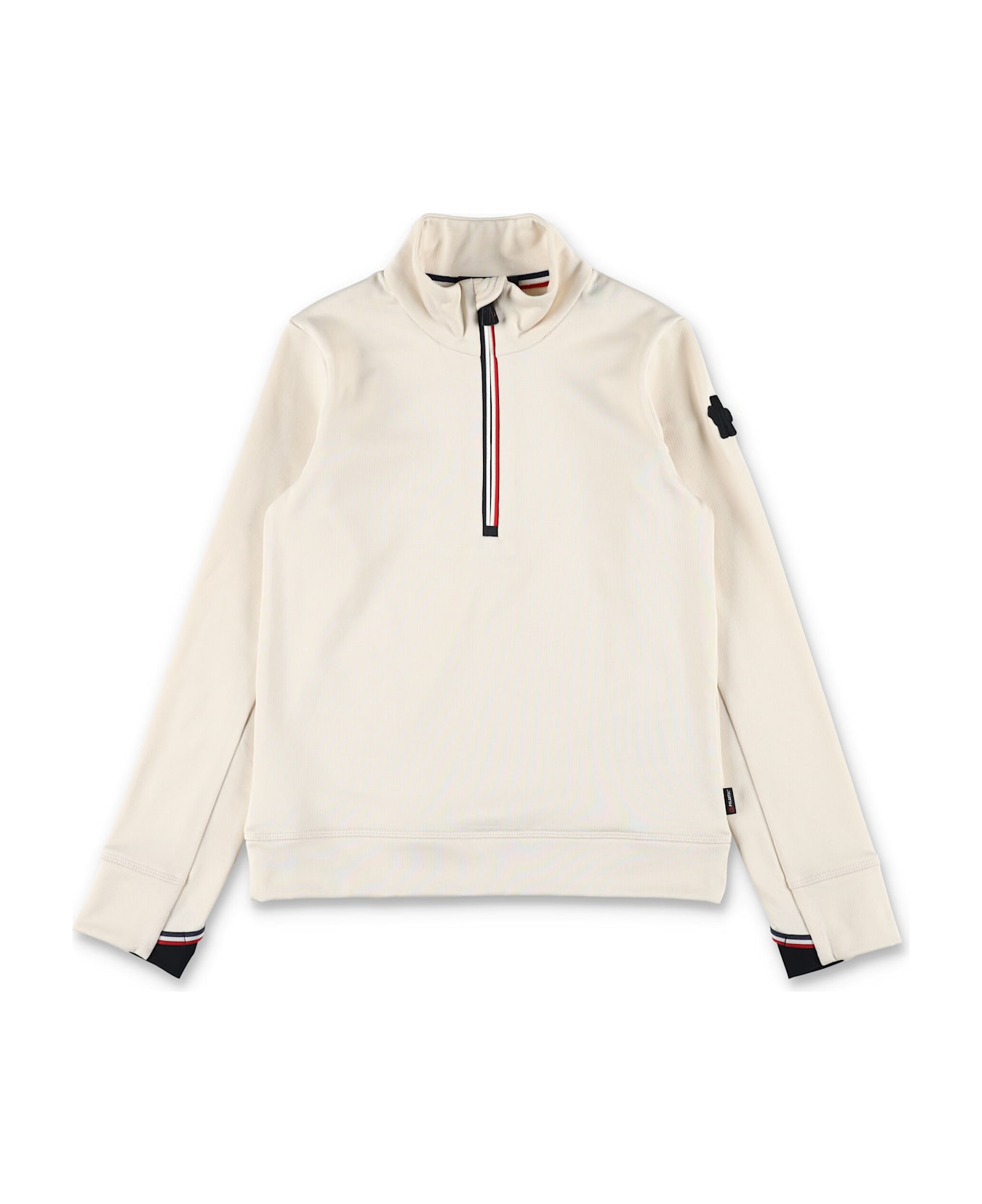 Moncler Grenoble Kids Polartec® Half-zip Top - IVORY