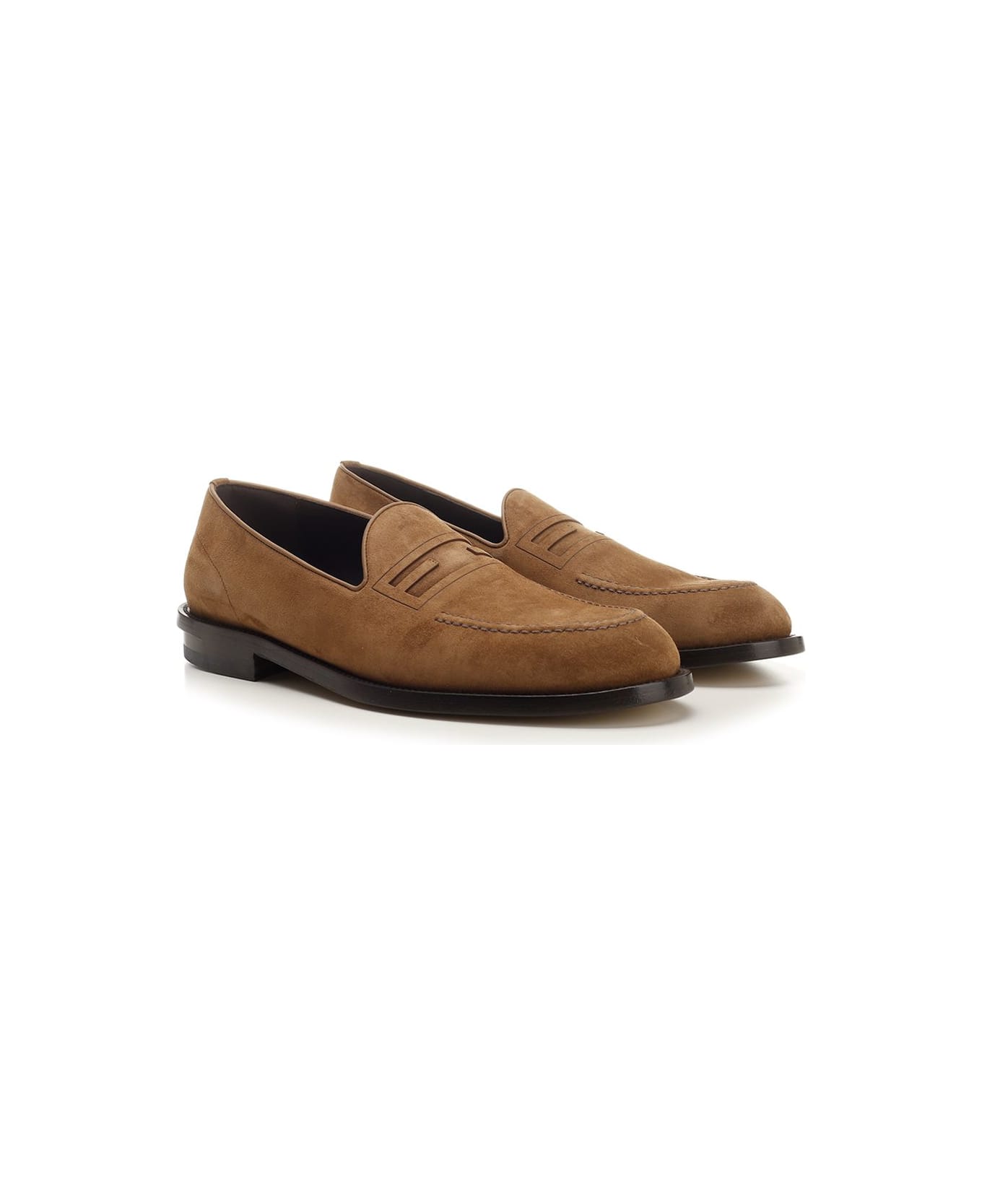 Fendi "baguette" Moccasin - Brown