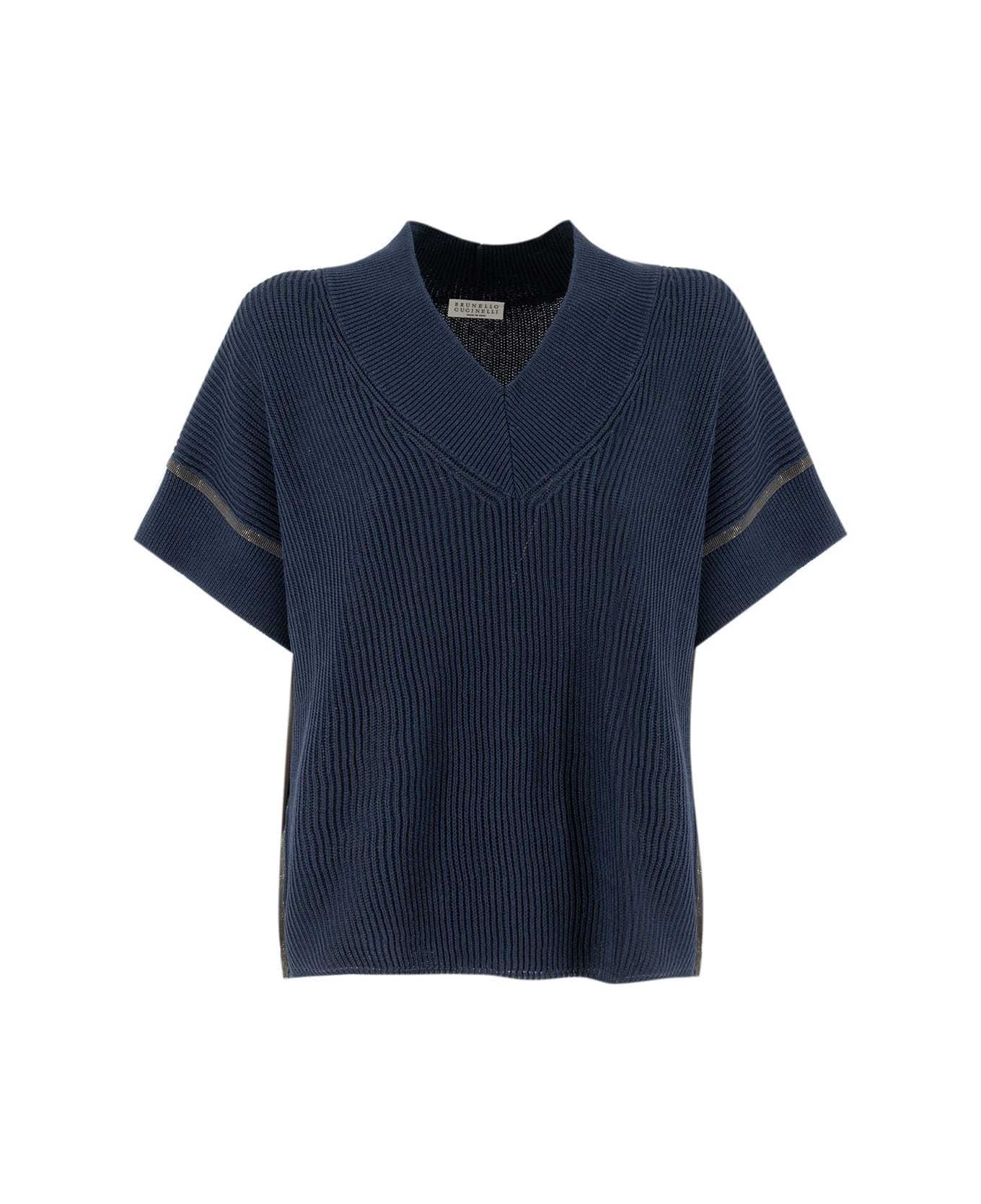 Brunello Cucinelli T-shirt - BLU FREDDO