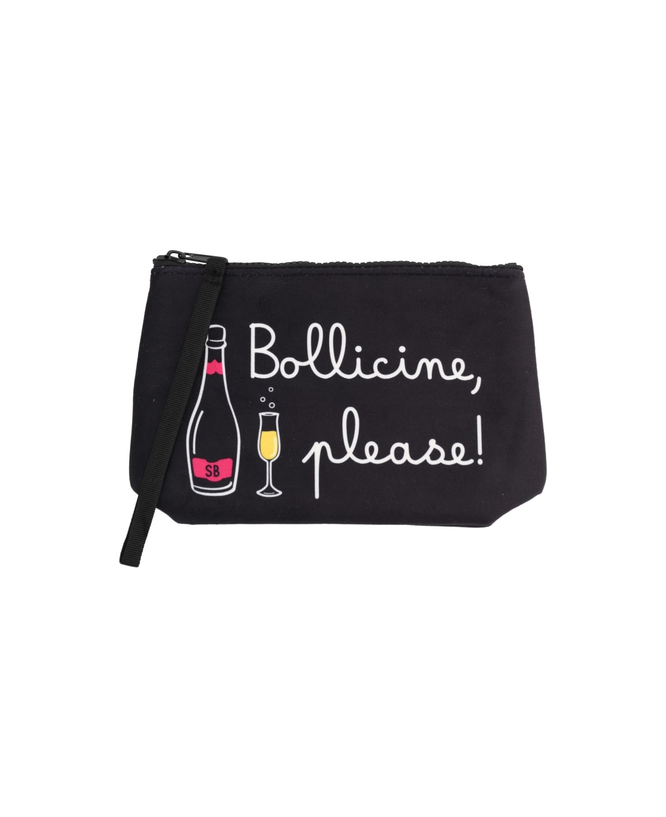 MC2 Saint Barth Clutch Bag "aline" - BLACK