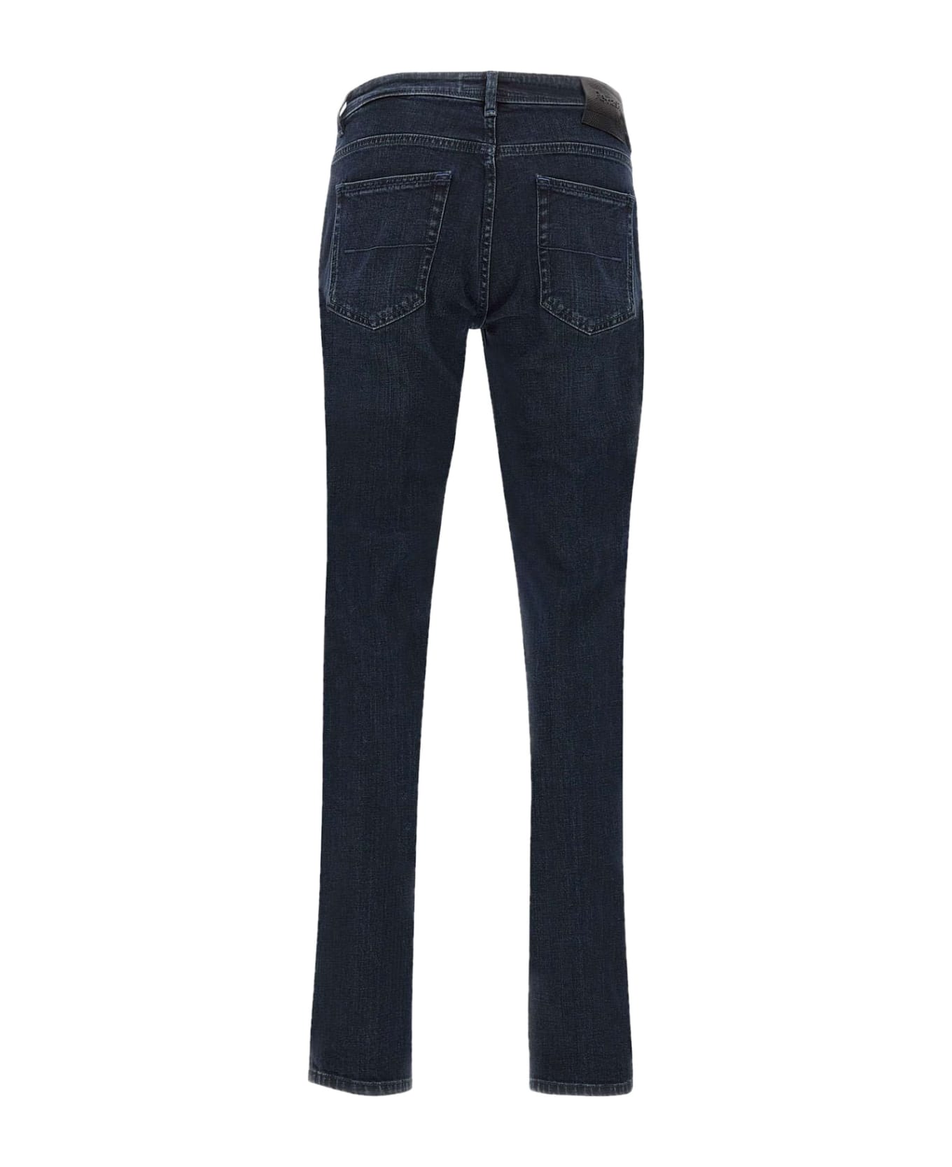 Re-HasH Five-pocket Jeans In Denim - BLUE BLACK