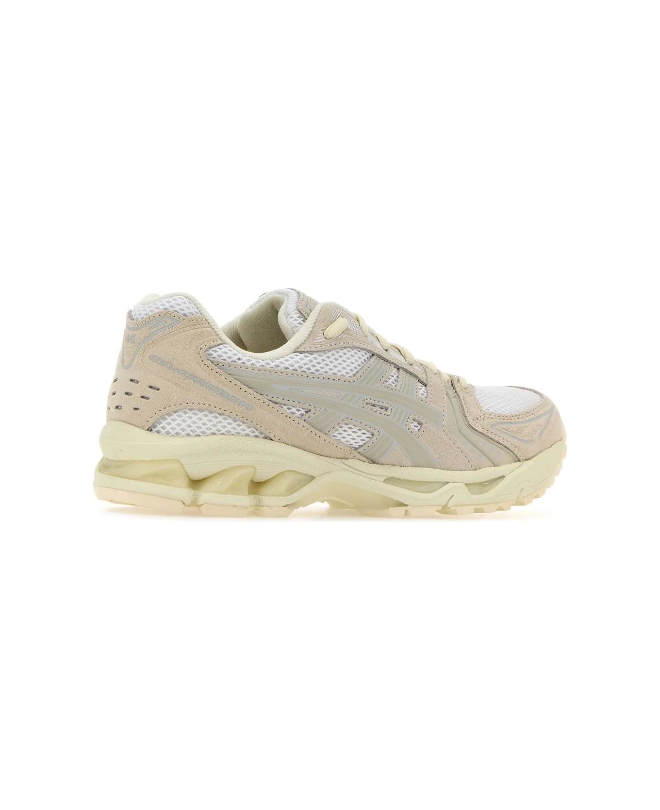 Asics Two-tone Mesh And Suede Gel-kayano 14 Sneakers - WHITE スニーカー