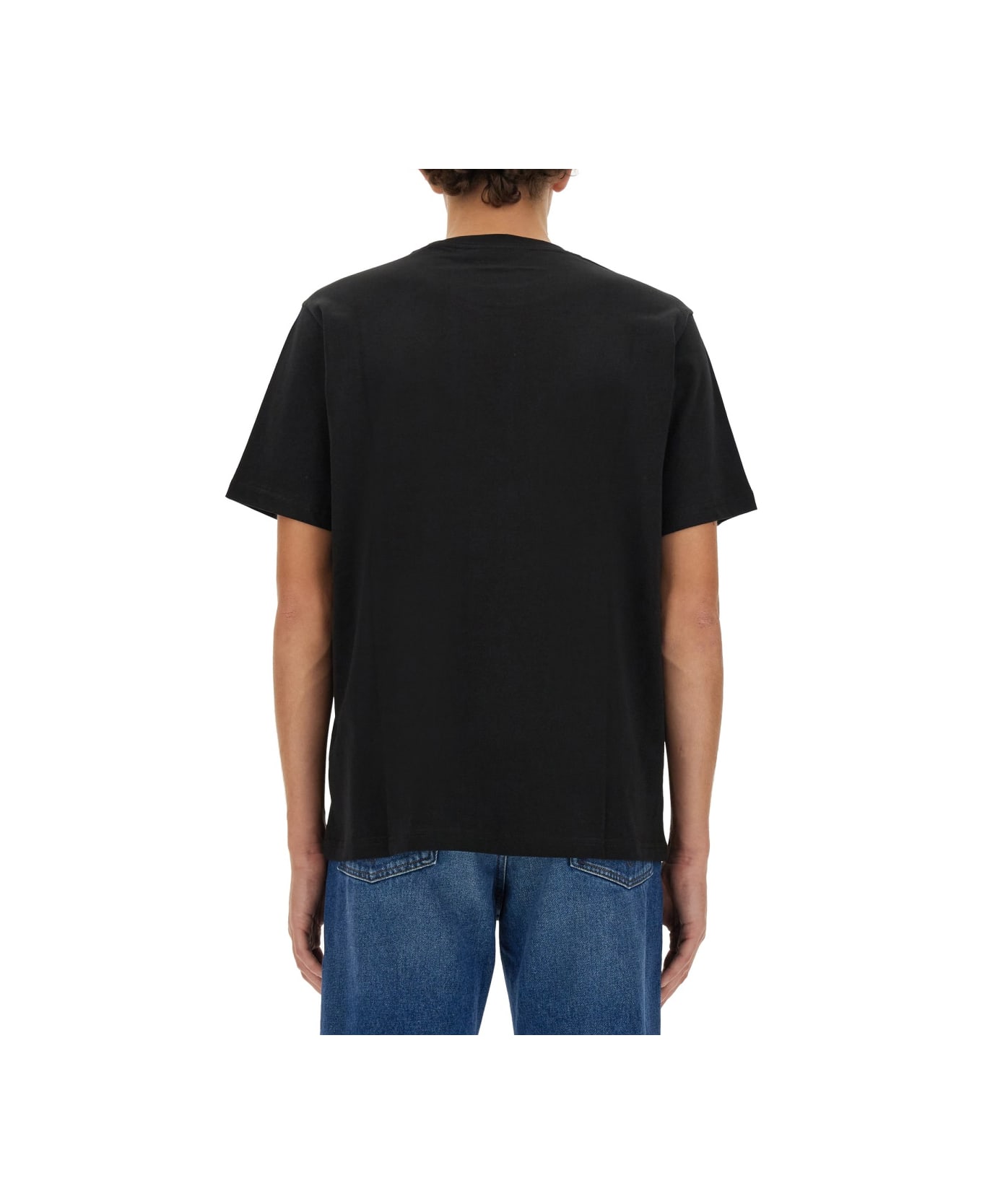 PS by Paul Smith "saturn" T-shirt - BLACK