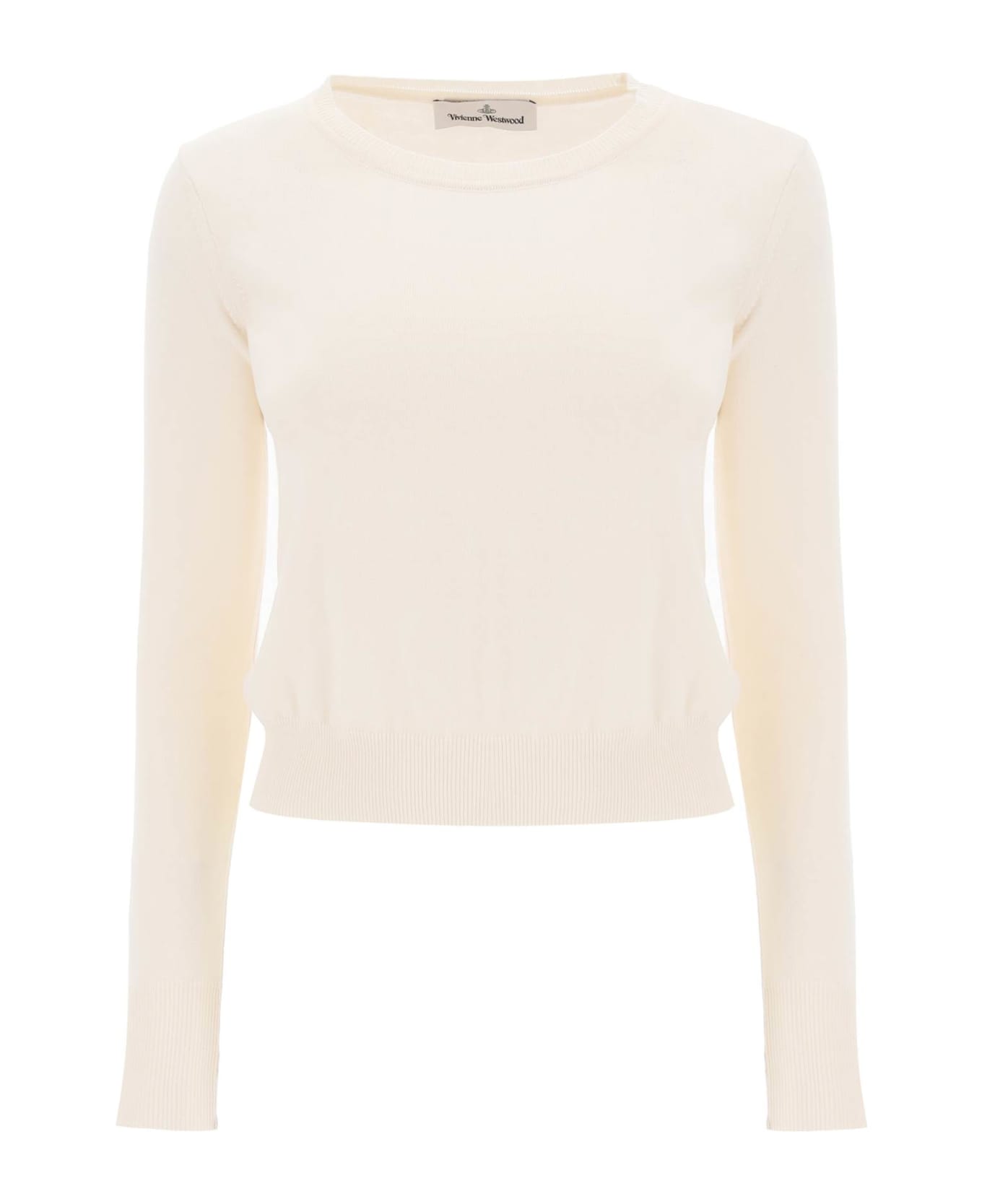 Vivienne Westwood Embroidered Logo Pullover - Beige