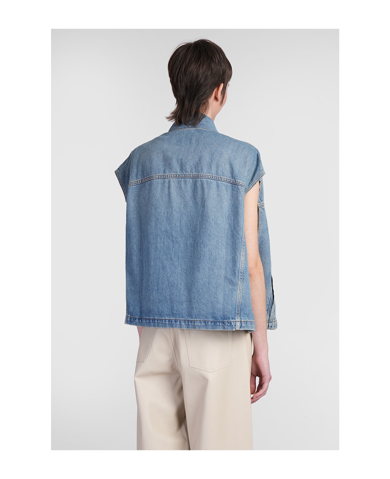 Haikure Gail Denim Jackets In Blue Denim - blue