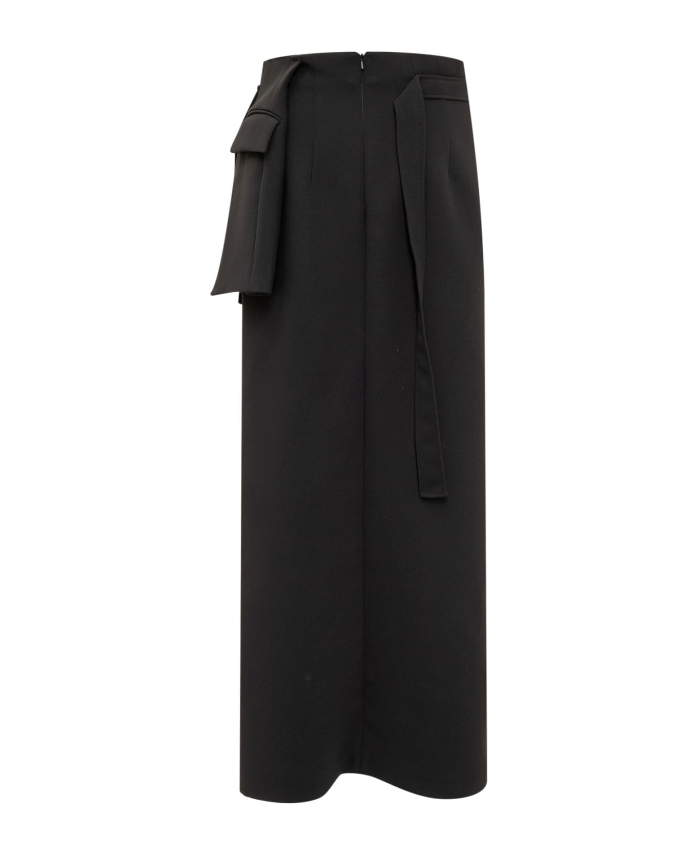 A.W.A.K.E. Mode Maxi Skirt - BLACK スカート