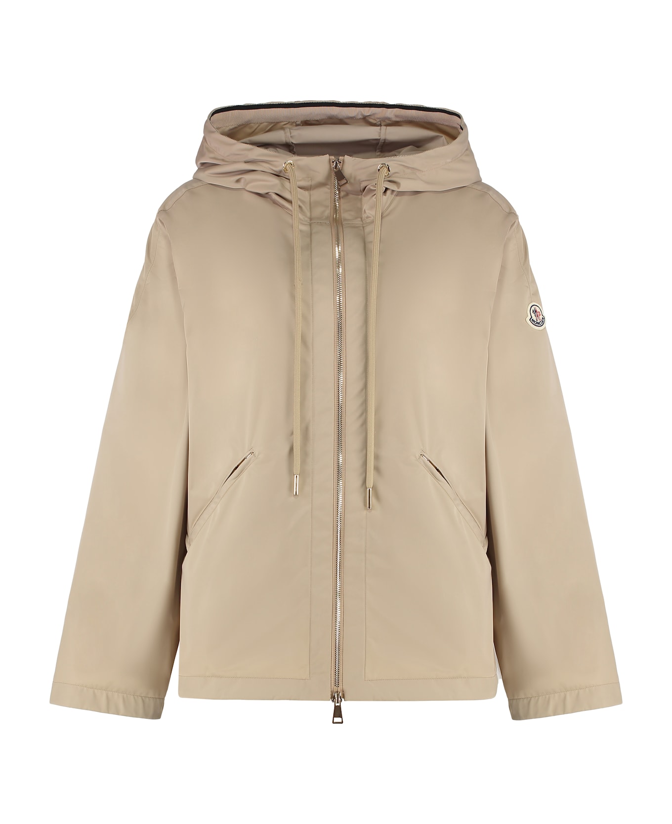 Moncler Cassiopea Techno Fabric Jacket - Beige