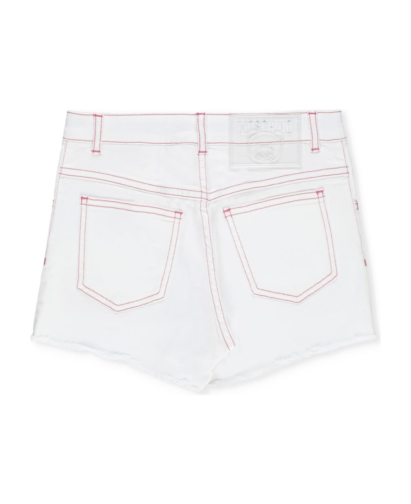 Moschino Cotton Shorts - White