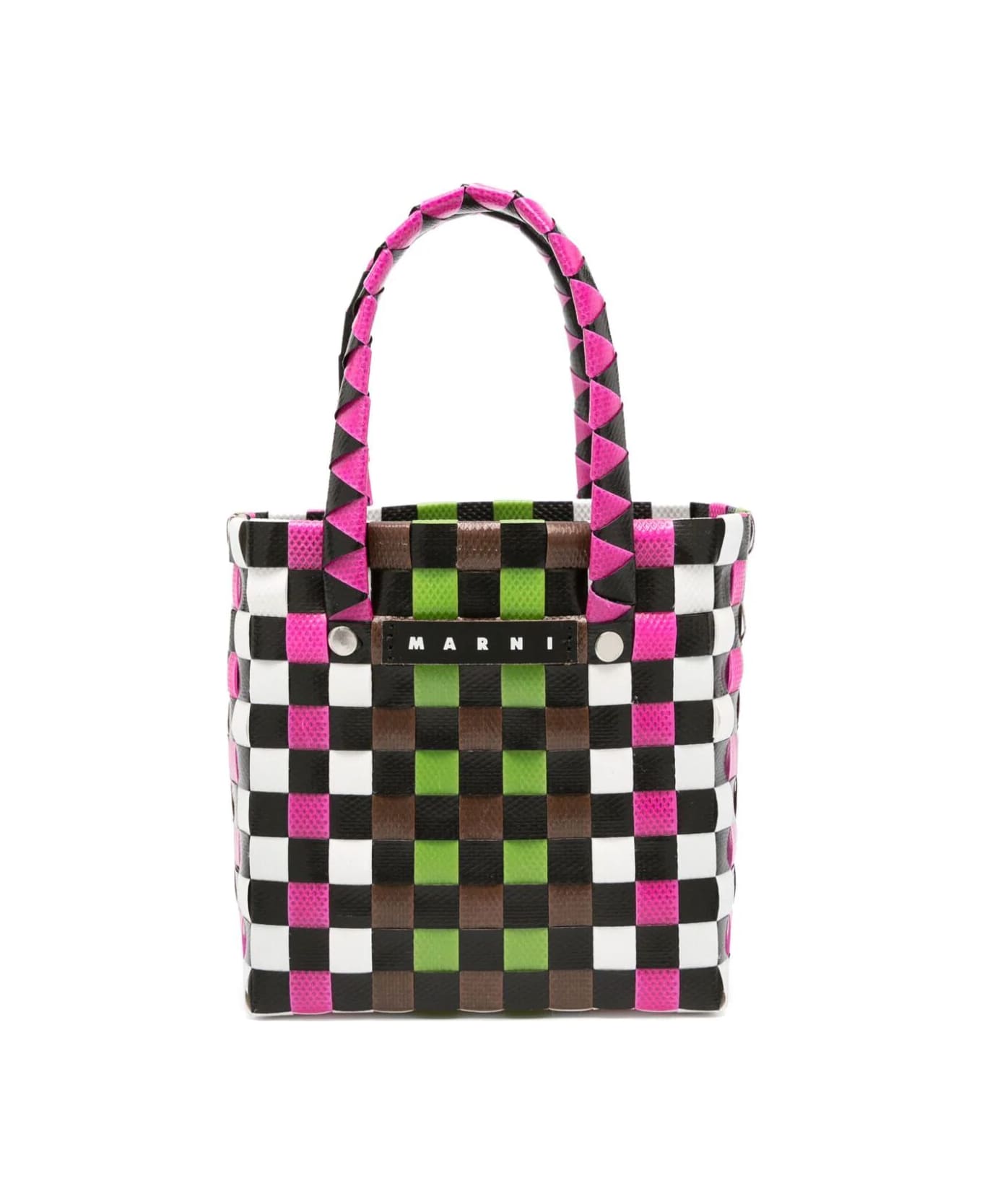 Marni Mw55f Micro Basket Bag - Multicolor