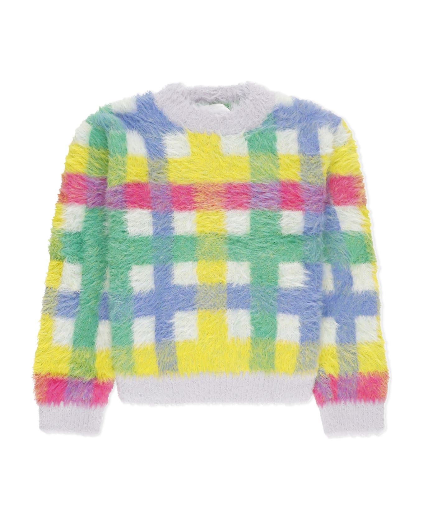 Stella McCartney Sweater With Check Pattern - MultiColour