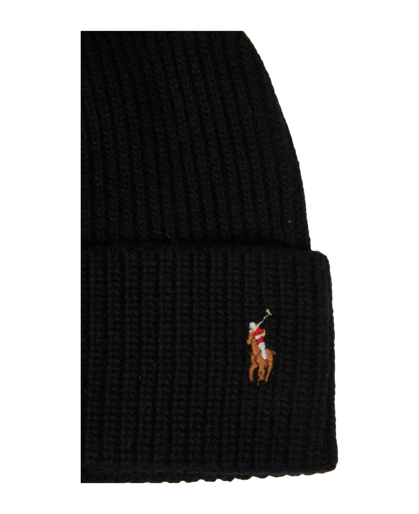 Polo Ralph Lauren Cuff Hat - Black