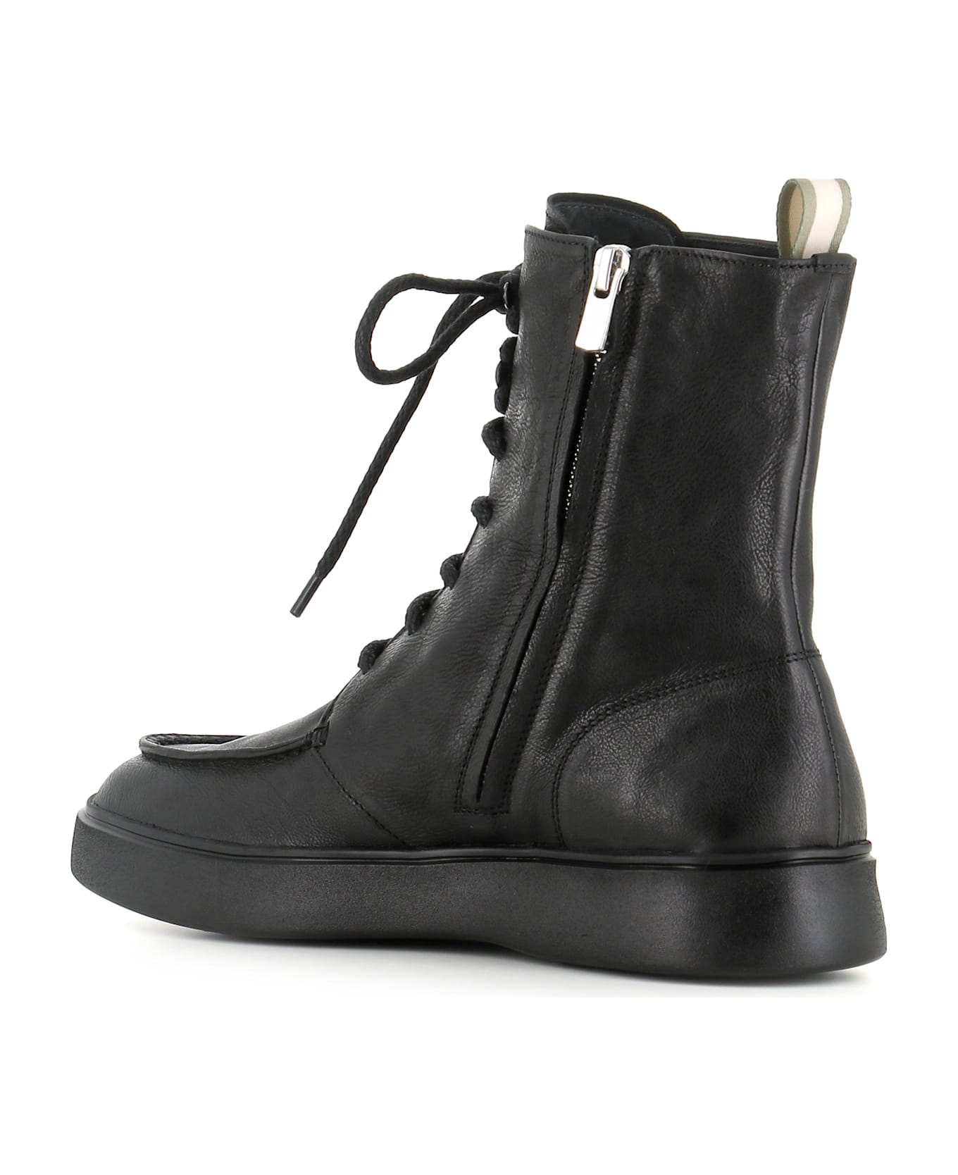 Officine Creative Lace-up Boot Frame/108 - Black