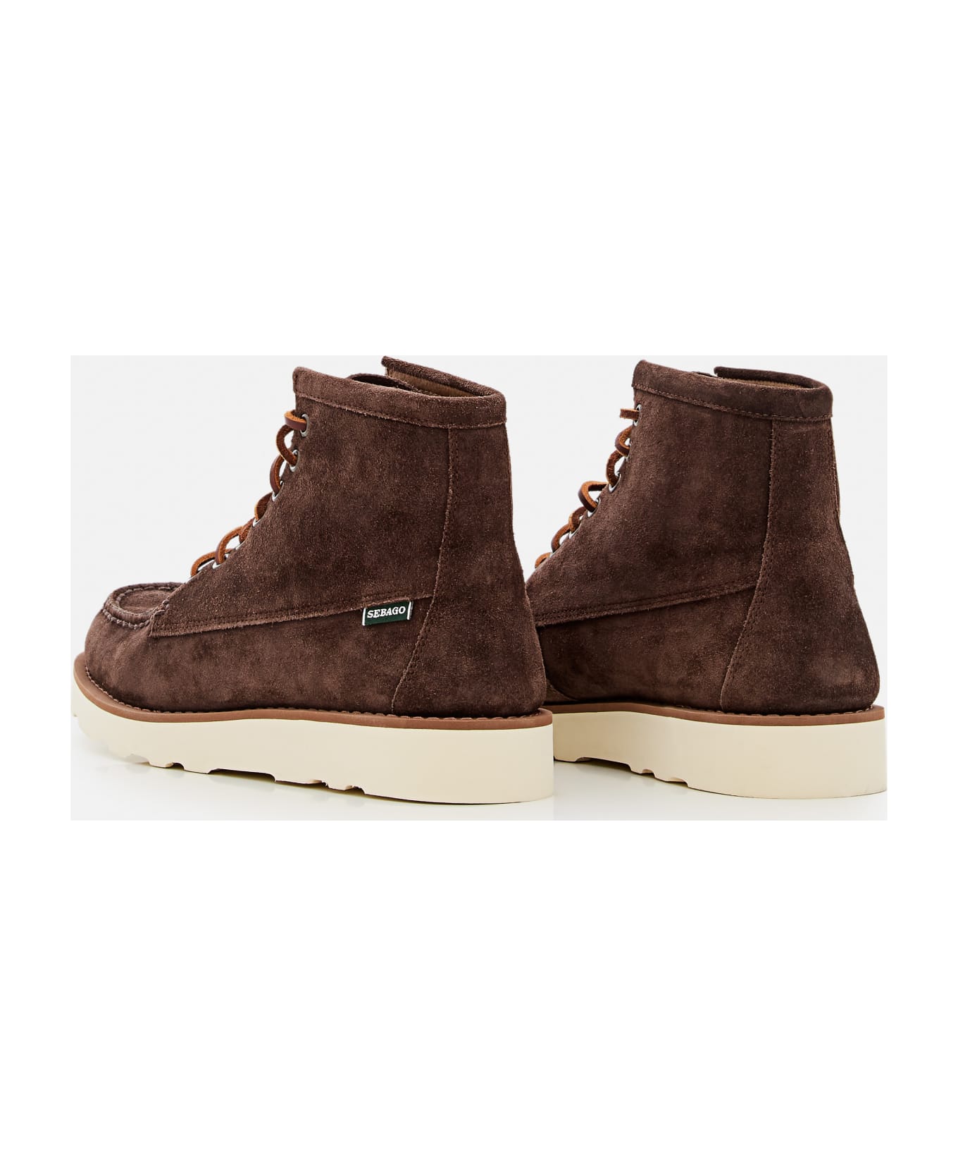 Sebago Tala High Suede Boots - Brown