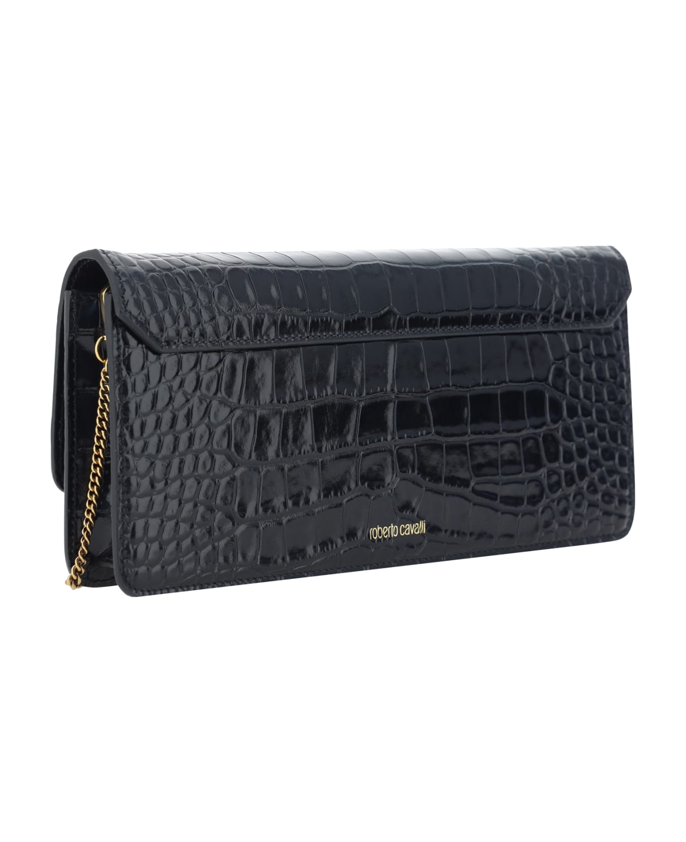 Roberto Cavalli Roar Shoulder Bag - Nero 191101