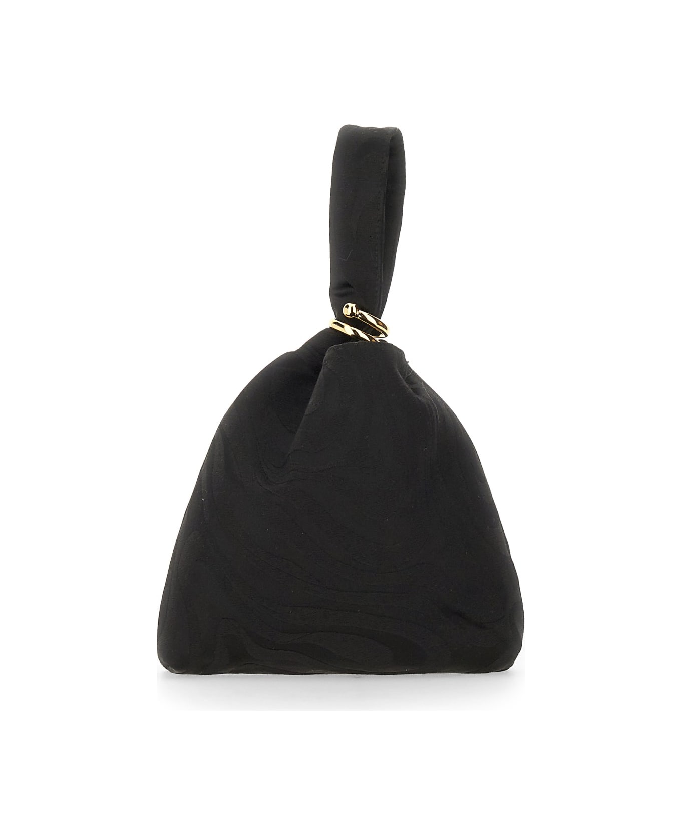 Pucci Marble Print "emilio" Clutch Bag - BLACK