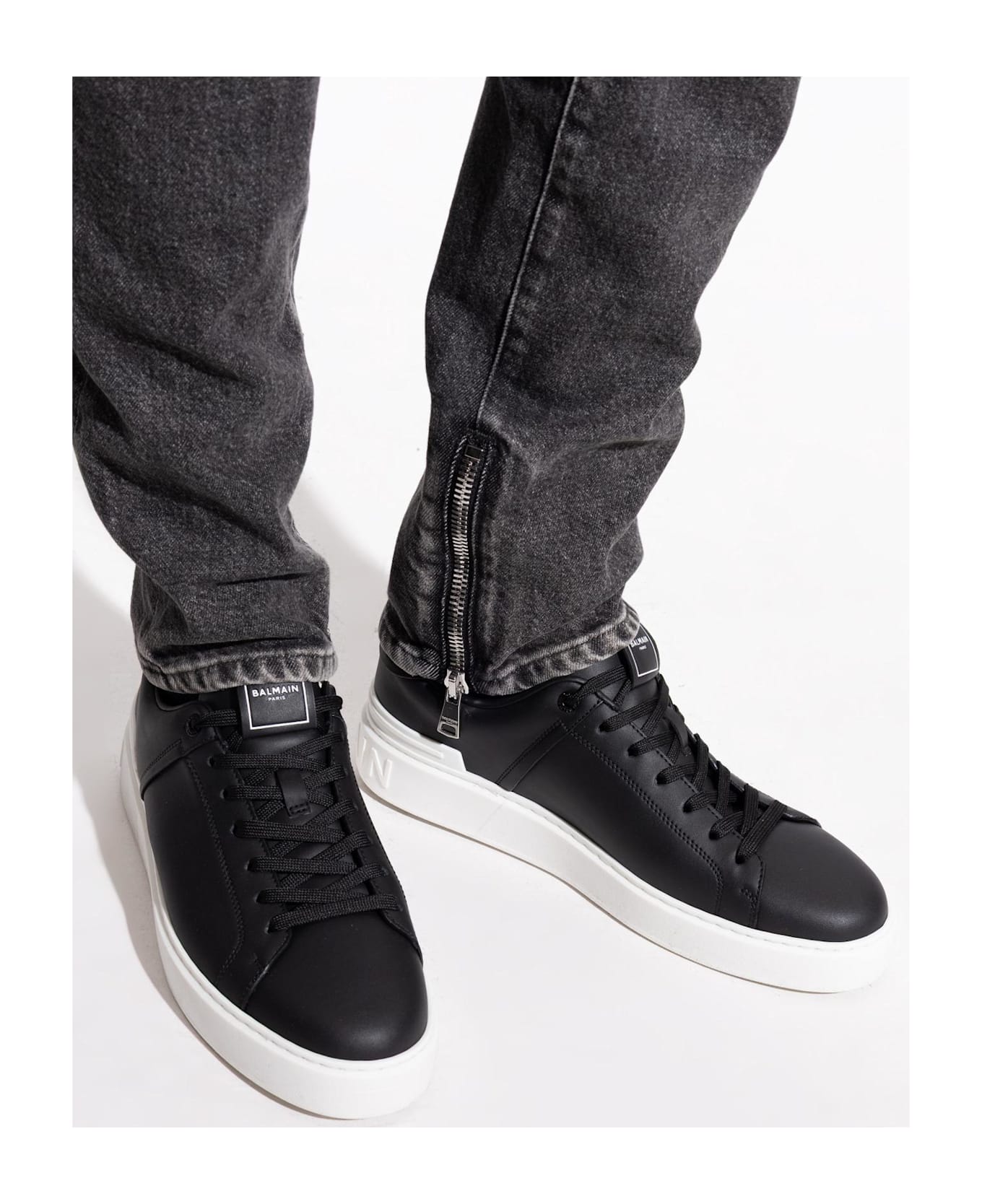 Balmain 
b-court
 Sports Shoes - BLACK