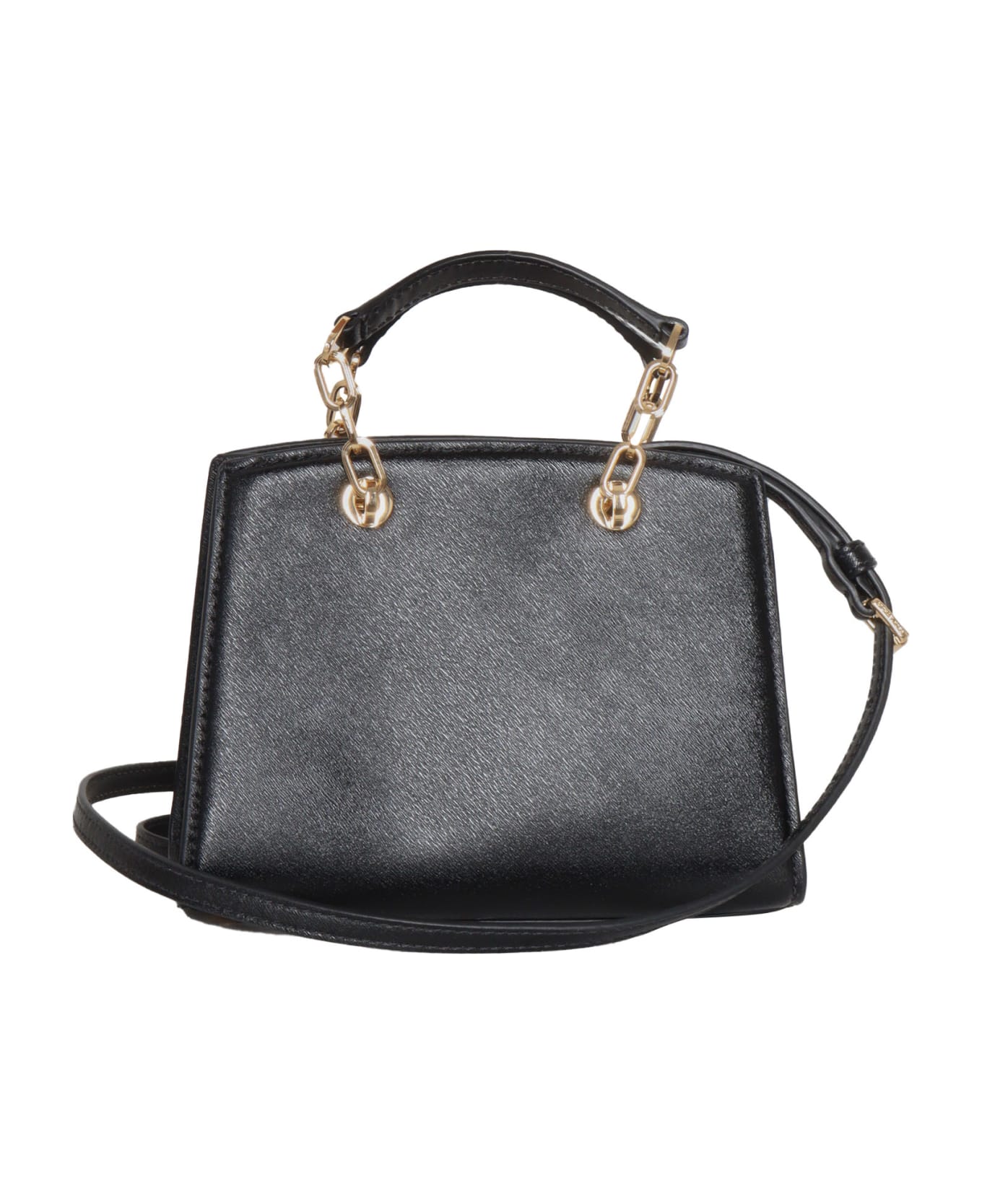 Michael Kors Black Xbody Leather Handbag - BLACK