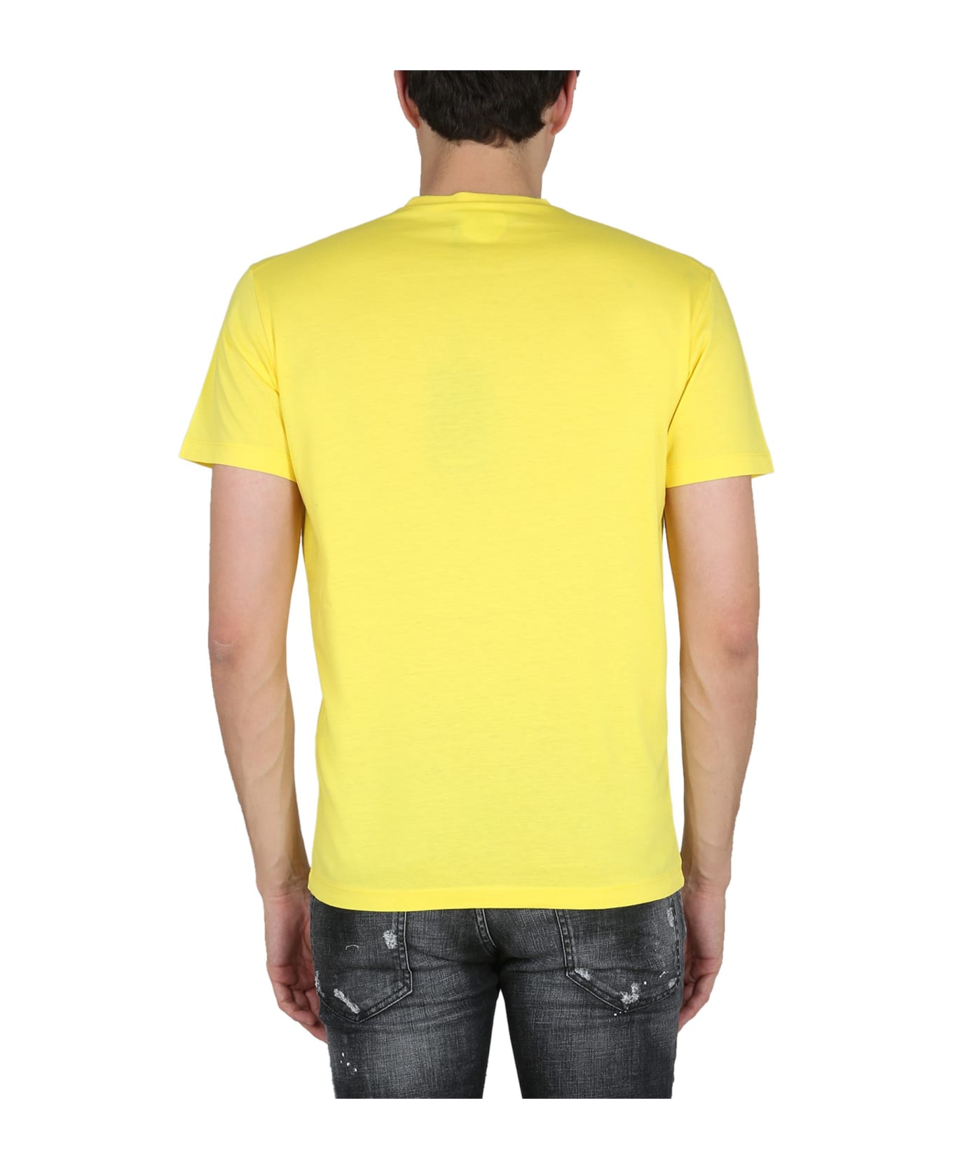 Dsquared2 T-shirt 'icon' - Giallo シャツ