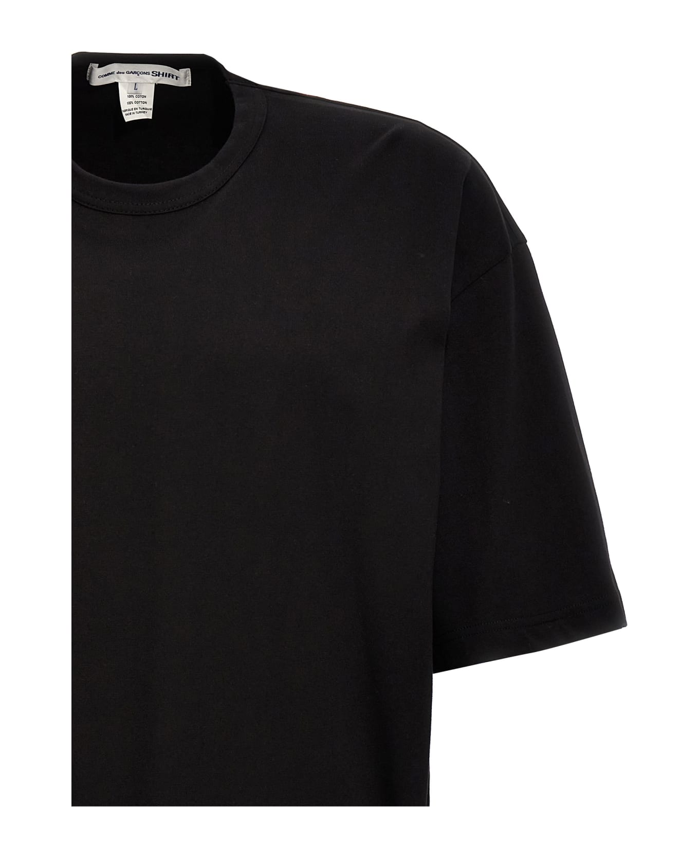 Comme des Garçons Shirt Logo Print T-shirt - Black シャツ