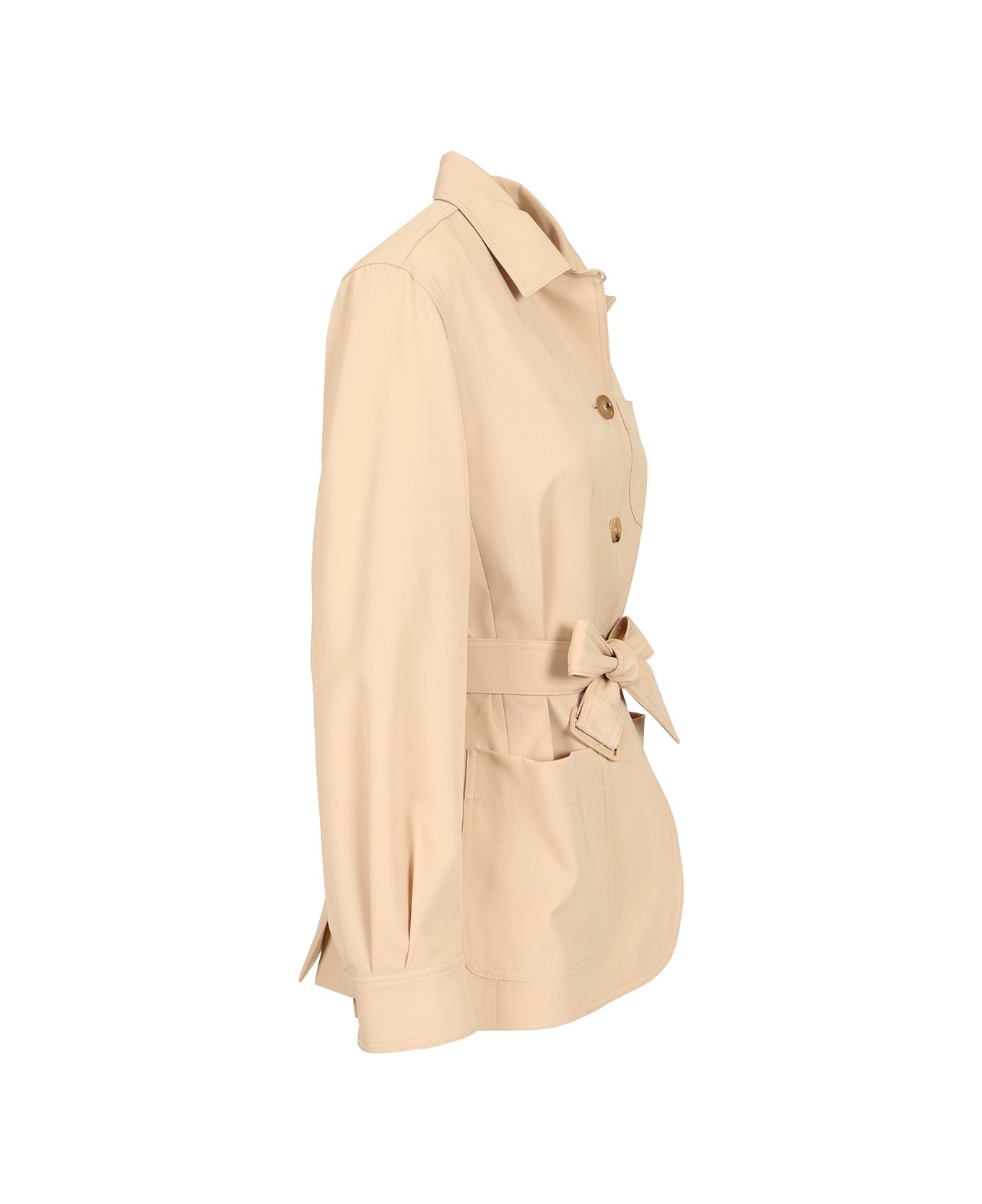 Max Mara Short Safari Jacket - BEIGE