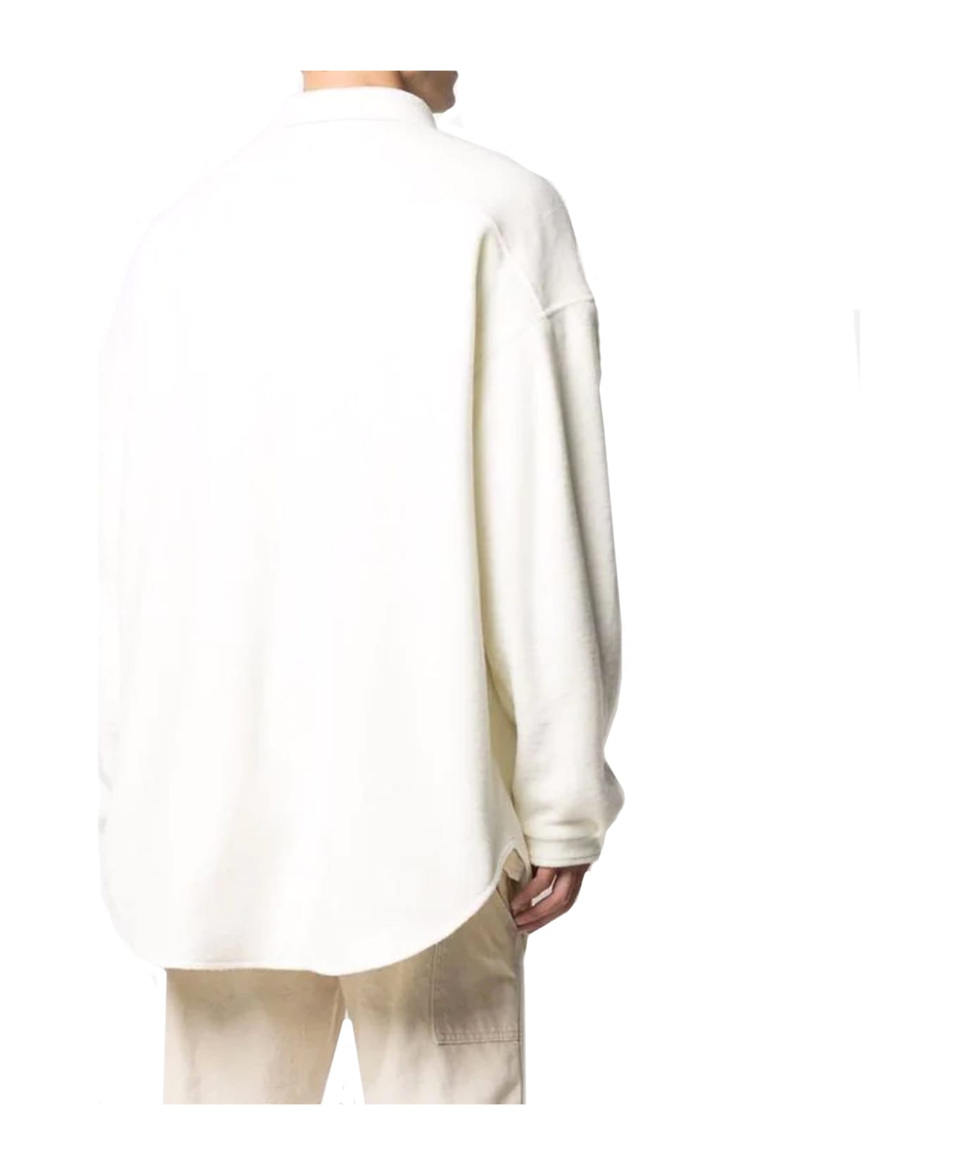 AMBUSH Logo Shirt Jacket - White
