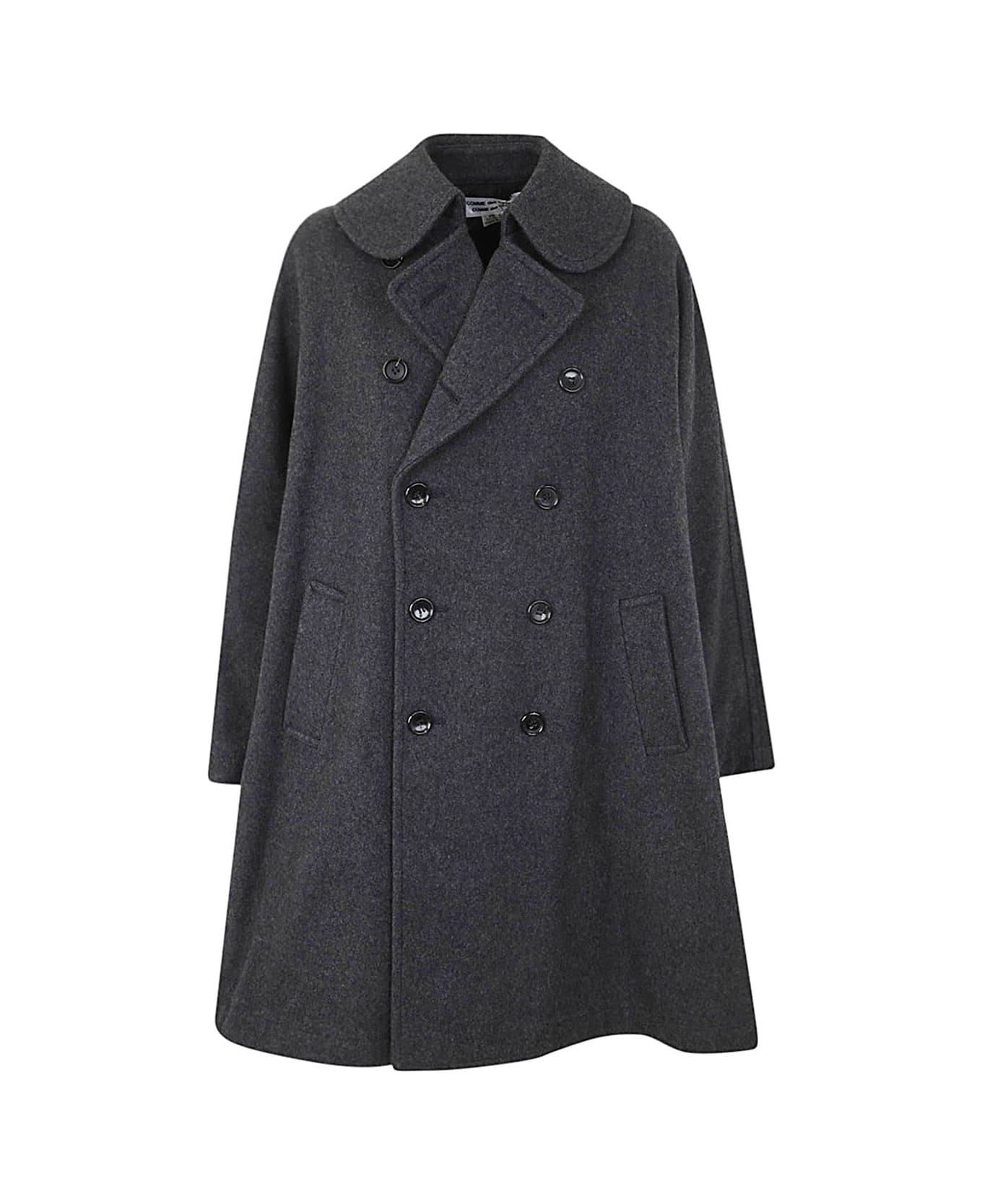 Comme des Garçons Comme des Garçons Ladies` Coat - Charcoal Grey コート