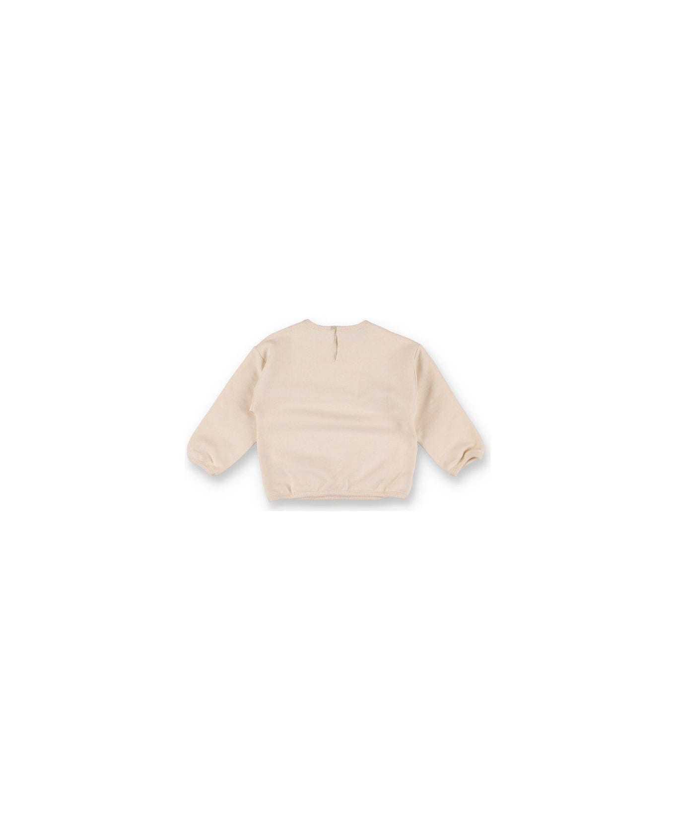 Gucci Web Stripe Crewneck Jumper - Bianco