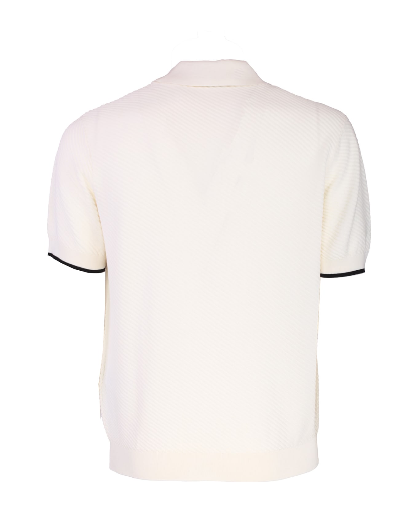 Emporio Armani T-shirts And Polos Cream - Cream