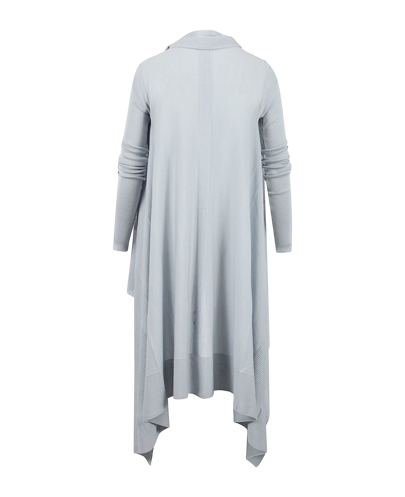 Rick Owens Long Wrapped Cadigan - PALE BLUE