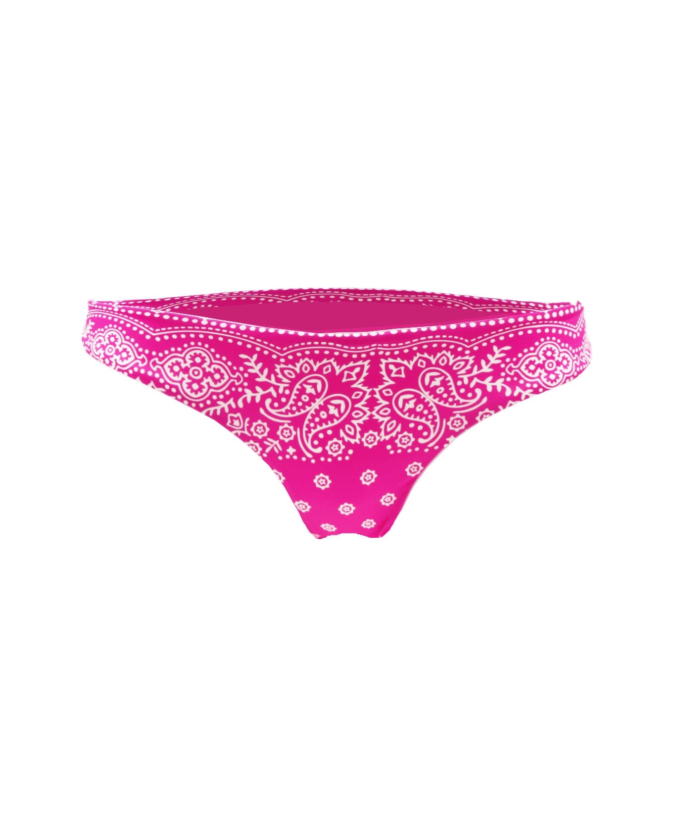 MC2 Saint Barth Woman Swim Briefs With Bandanna Print - PINK
