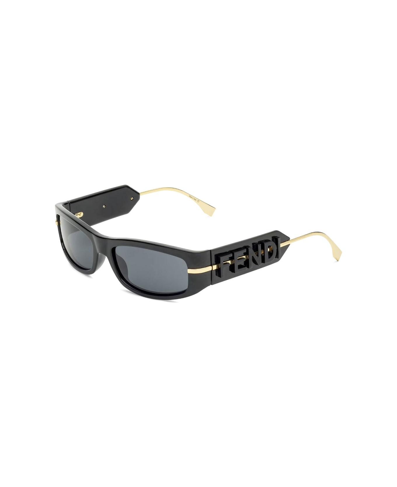 Fendi Eyewear Fe40120i Fendigraphy 01a Sunglasses - Nero