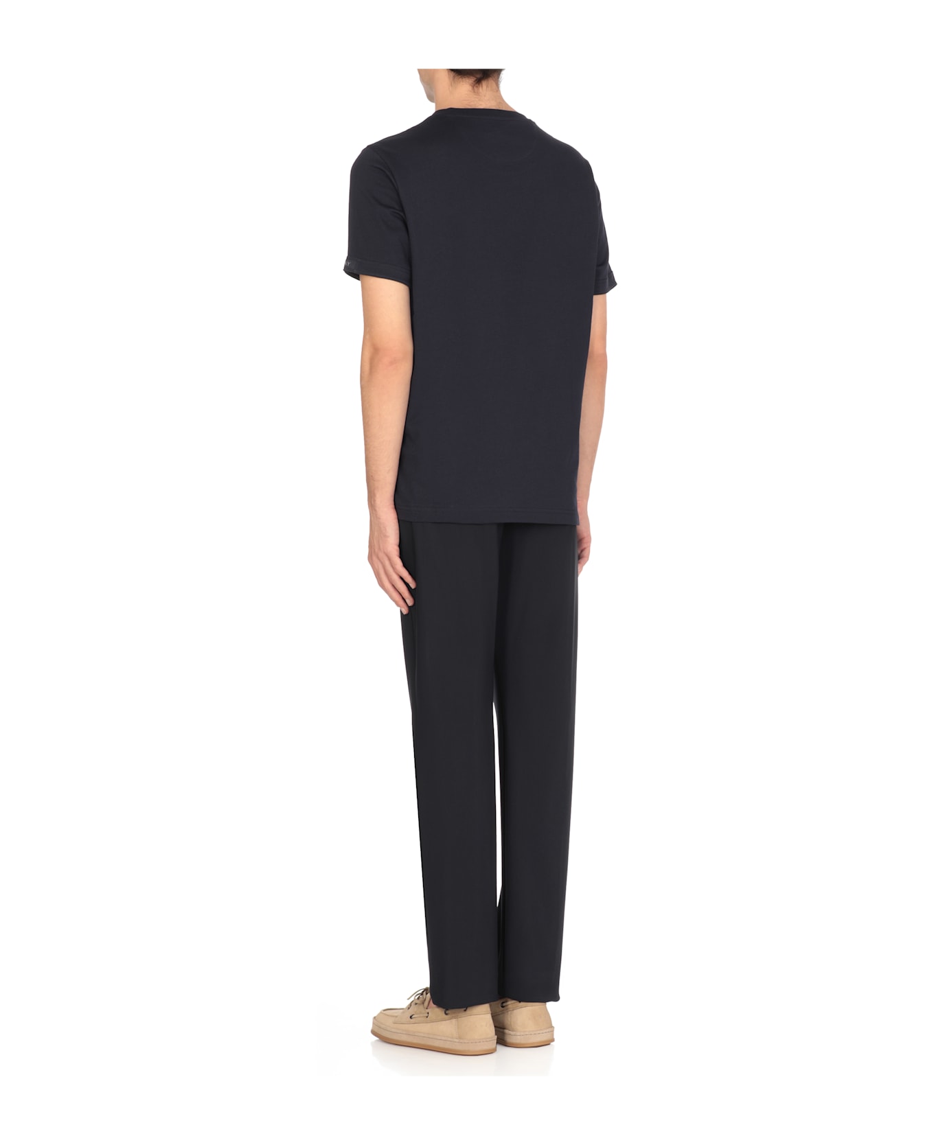 Fay Cotton T-shirt - Blue