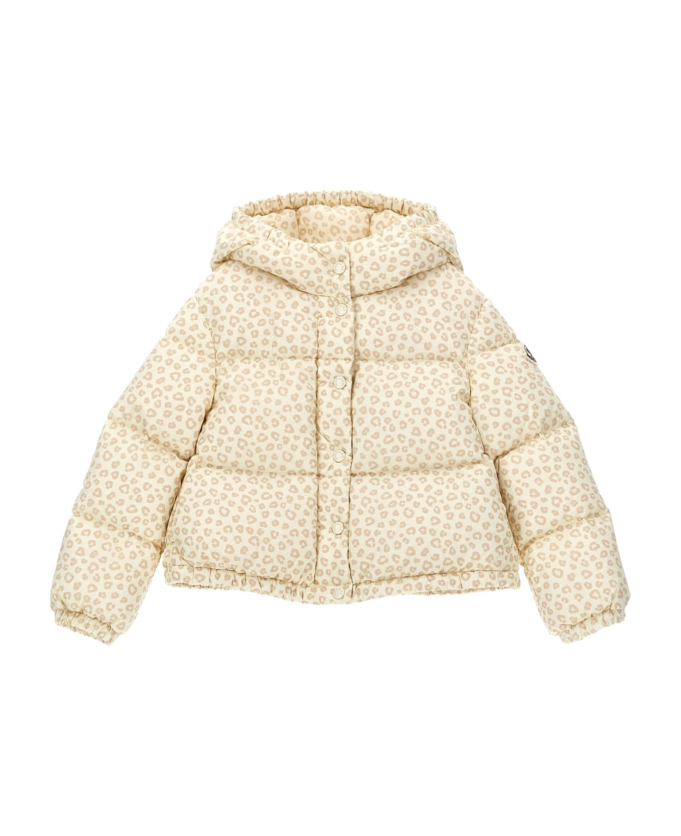 Moncler 'tessa' Down Jacket - Beige