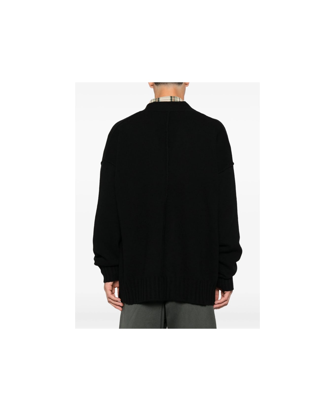 Isabel Benenato Sweater - BLACK