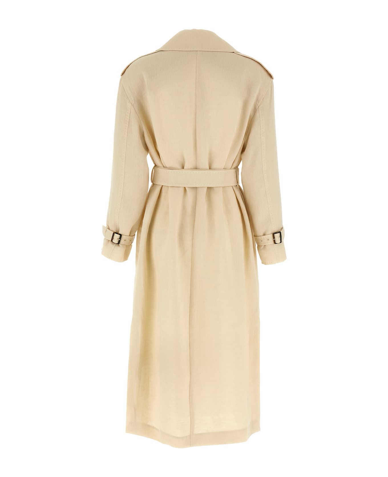 Max Mara Studio 
vieste
 Trench Coat - Beige