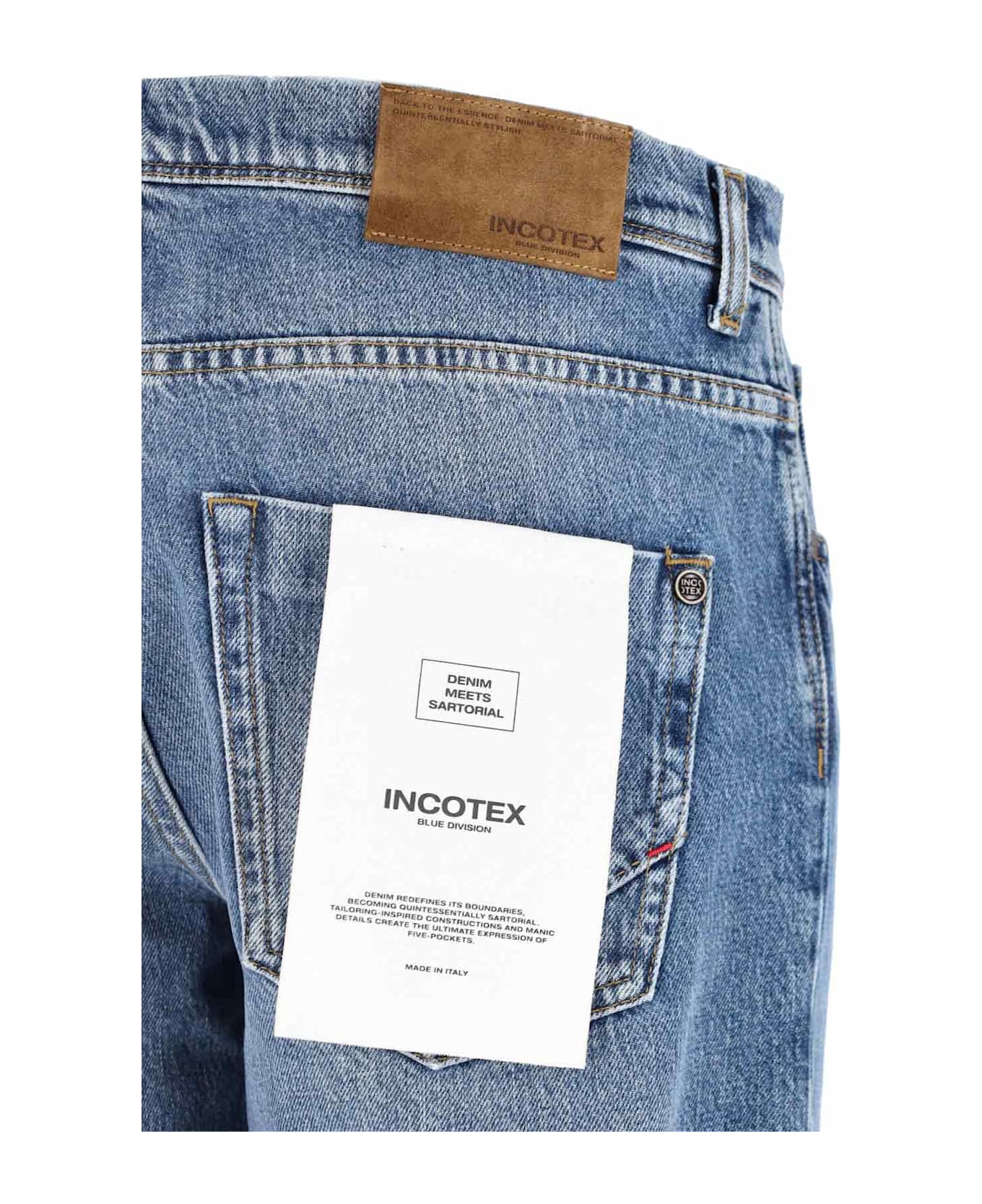 Incotex Straight Jeans - Blue
