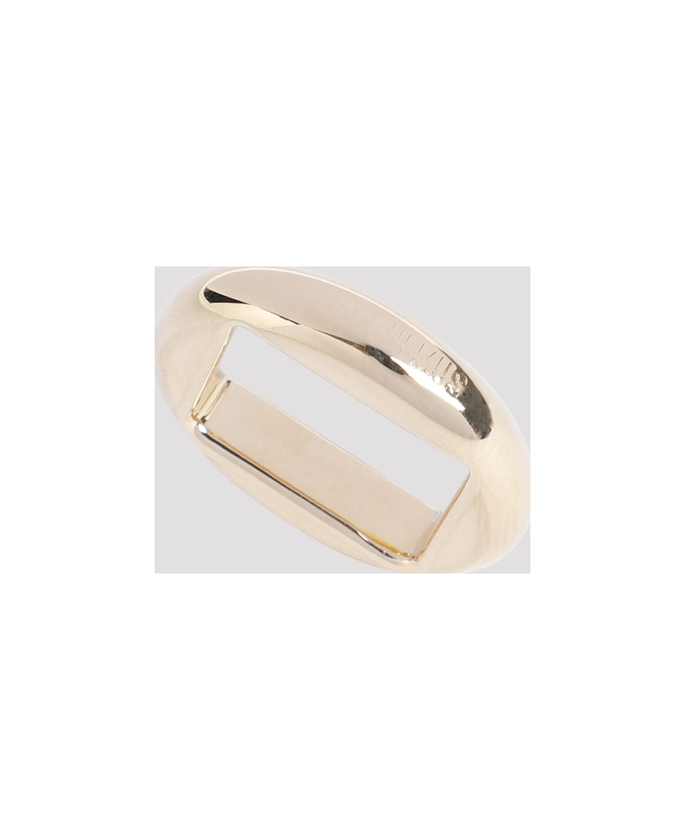 Jacquemus La Bague Rond Ring - Light Gold