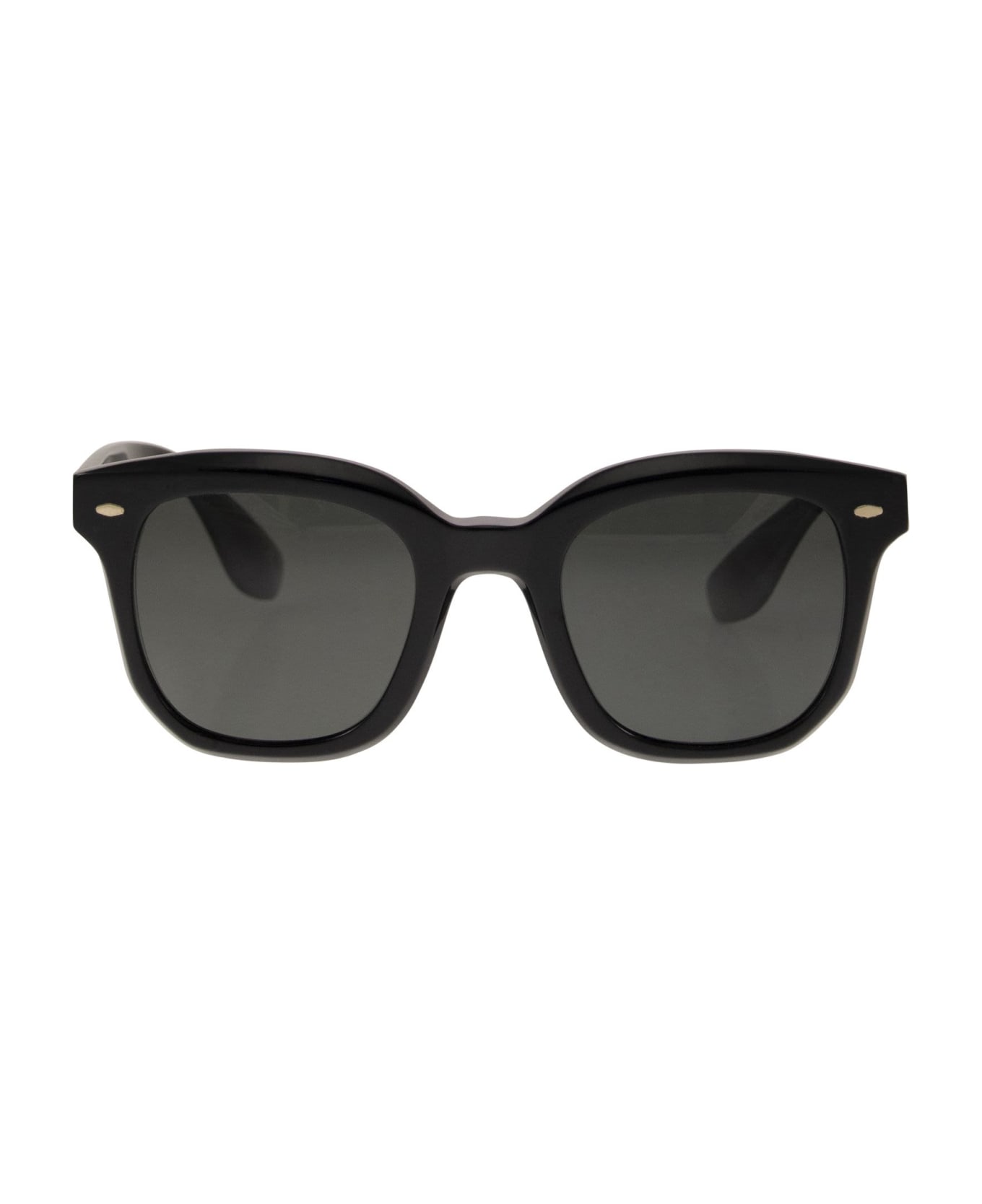Brunello Cucinelli Acetate Filù Sunglasses With Classic Lenses - Black サングラス
