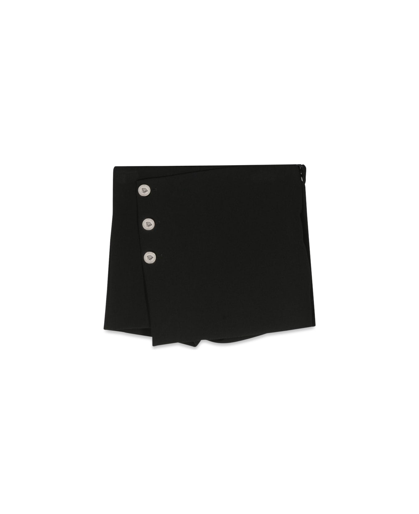 Versace Stretch Cady Shorts - BLACK