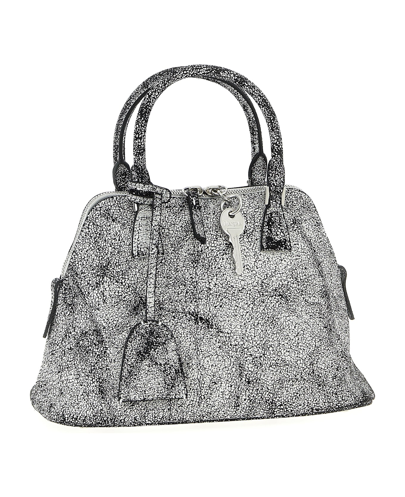 Maison Margiela '5ac Loved To Death' Mini Handbag - WHITE-BLACK