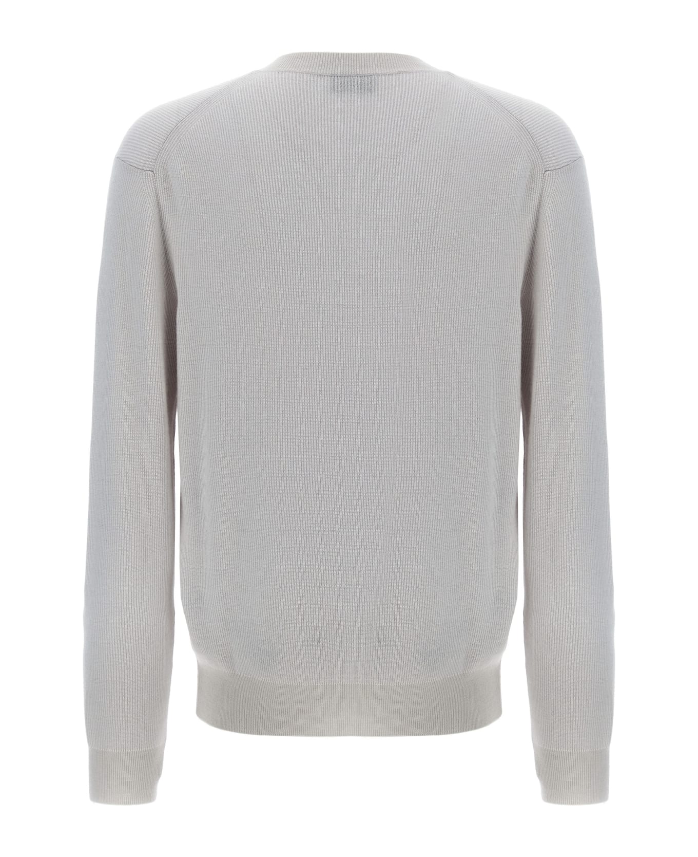 Brioni V-neck Sweater - White