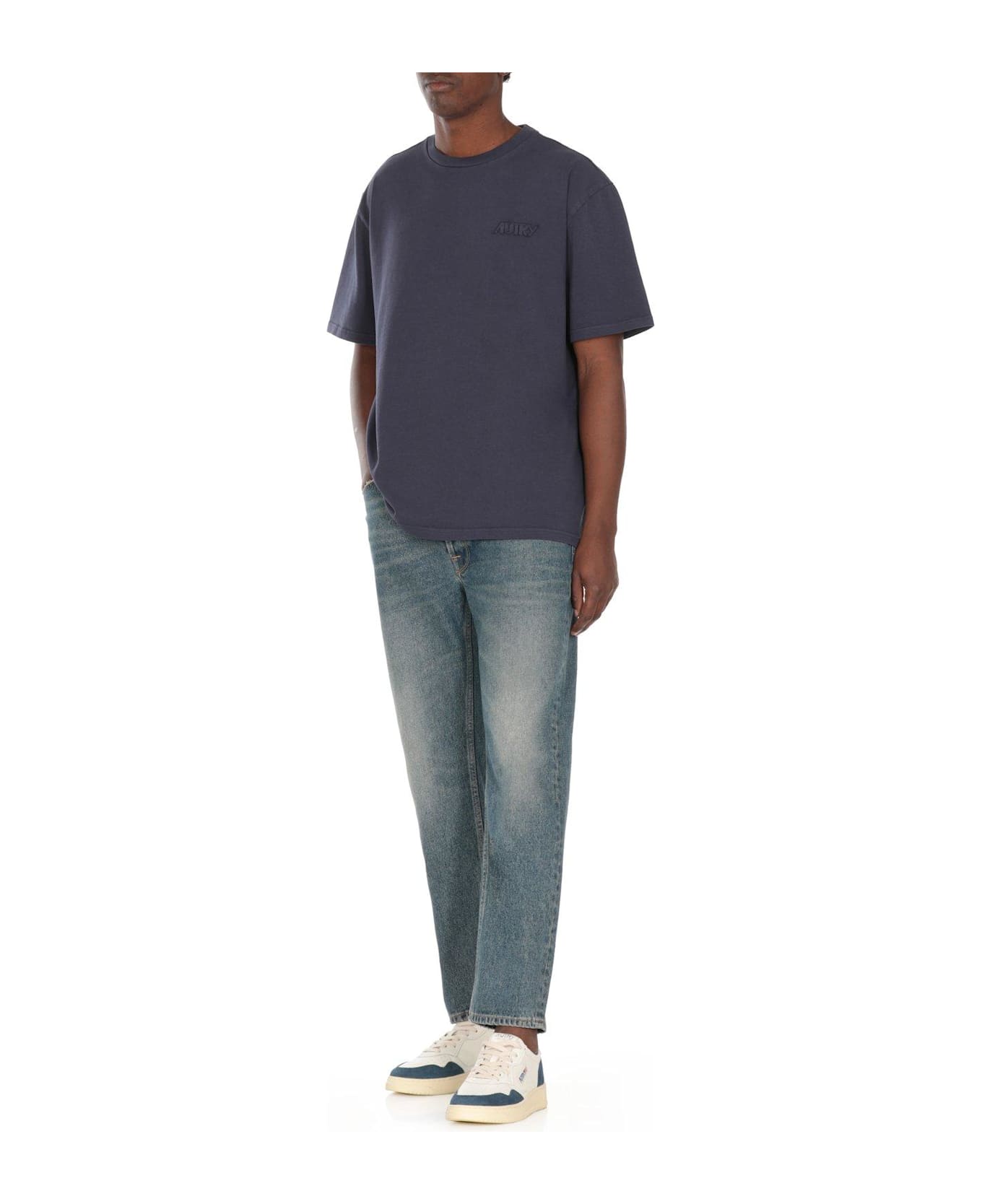 Autry Tonal Logo T-shirt - Blue