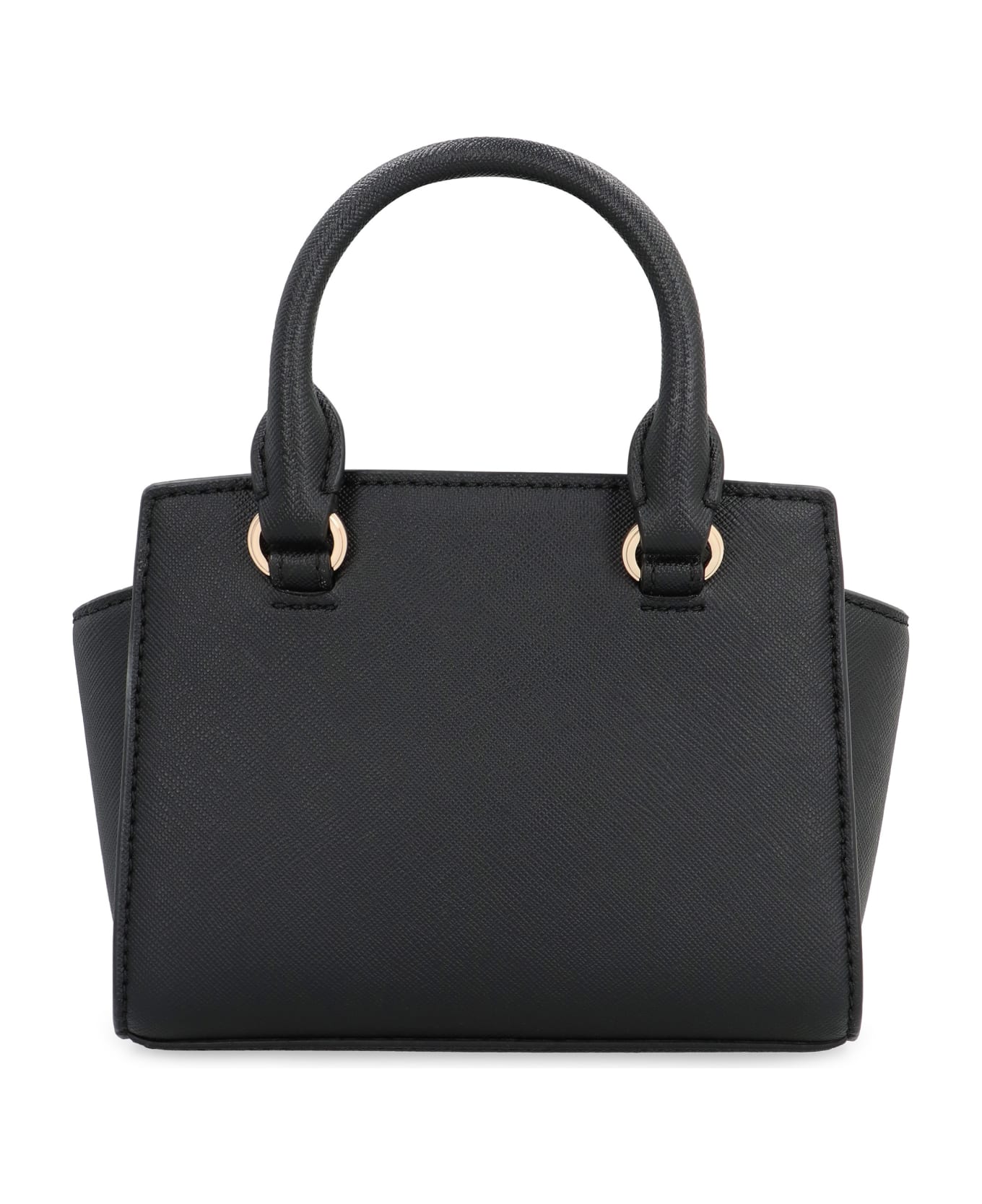 Michael Kors Selma Leather Mini Bag - Black